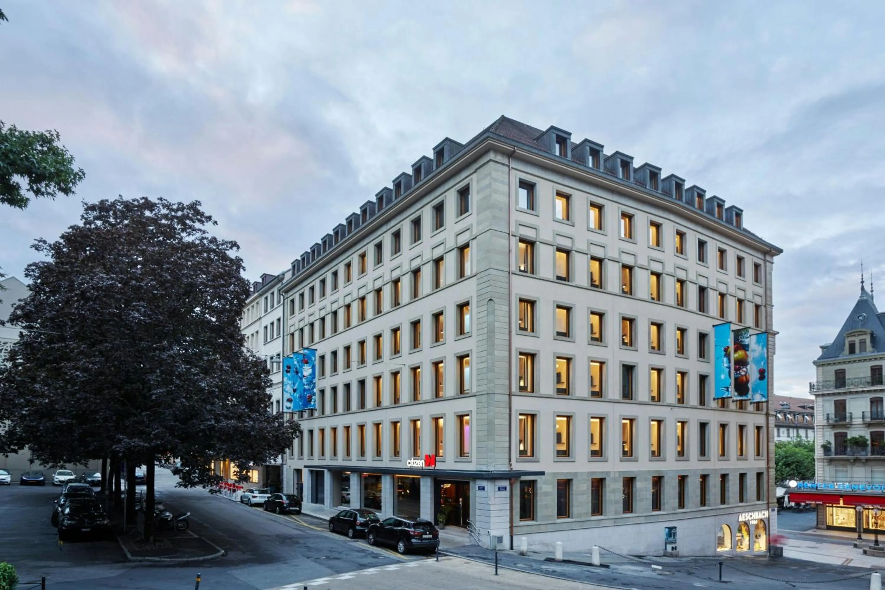 View (from property/room) in citizenM Geneva