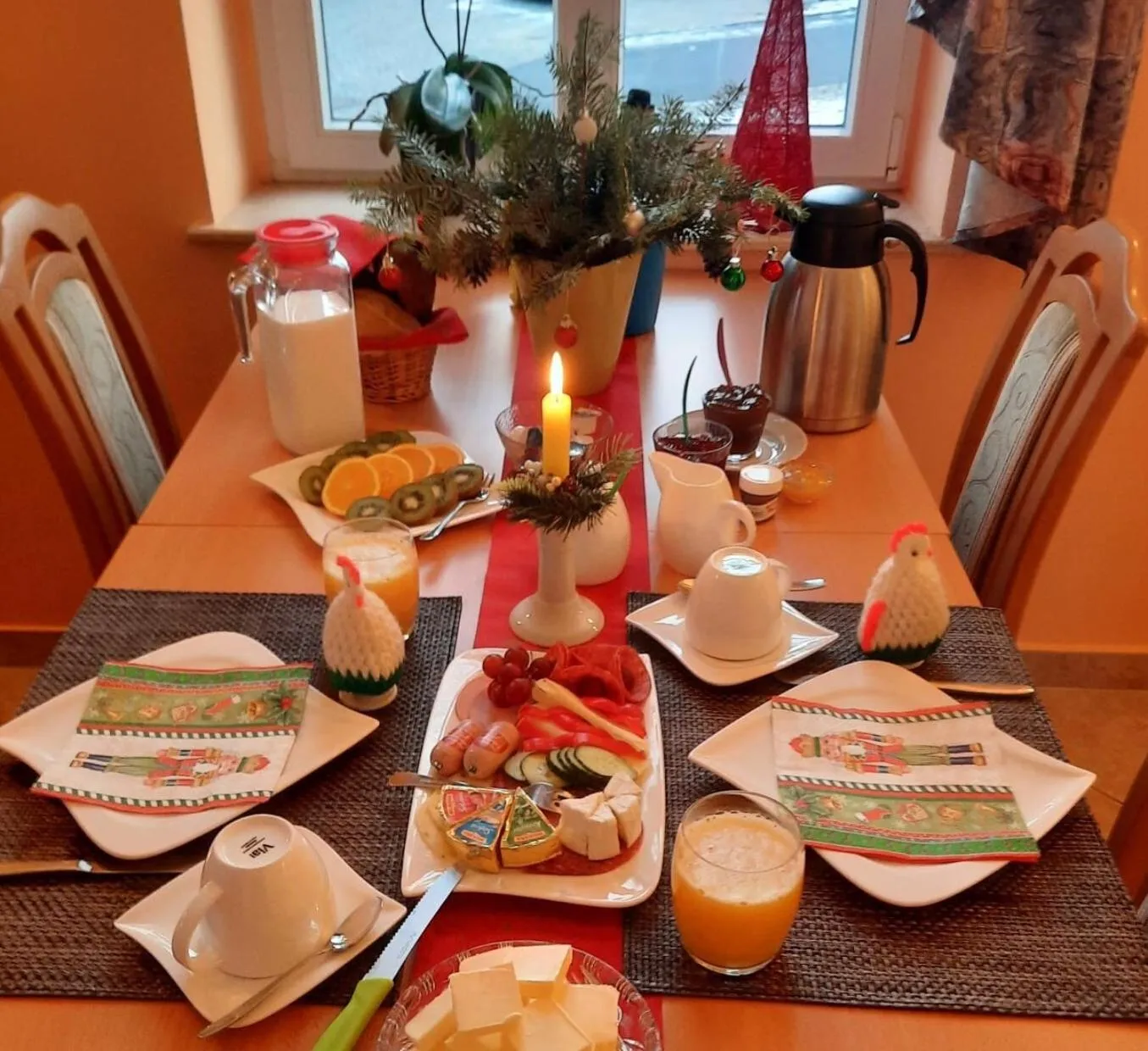 Food and drinks in Pension Schöne