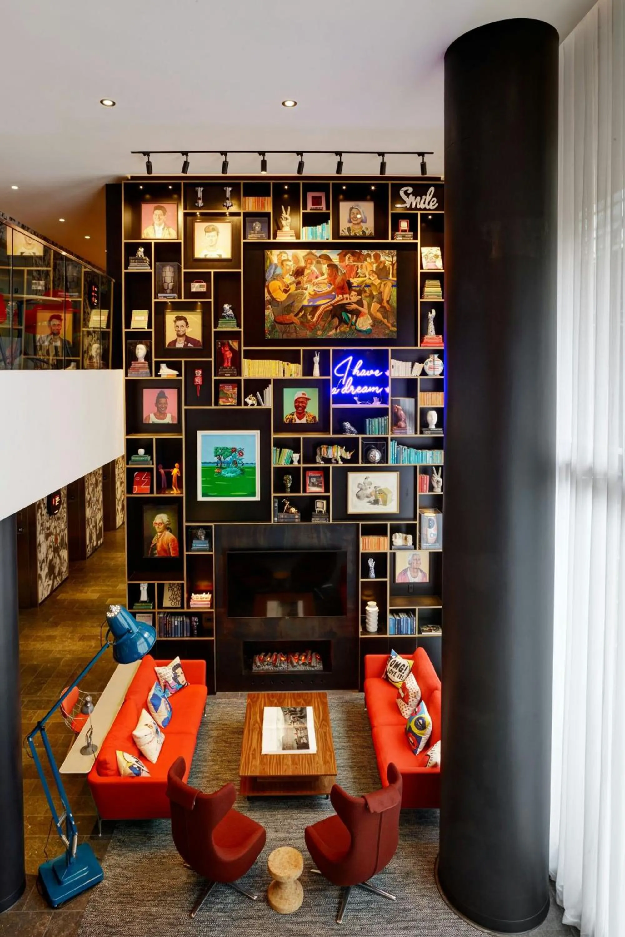 Lobby or reception in citizenM Washington Capital