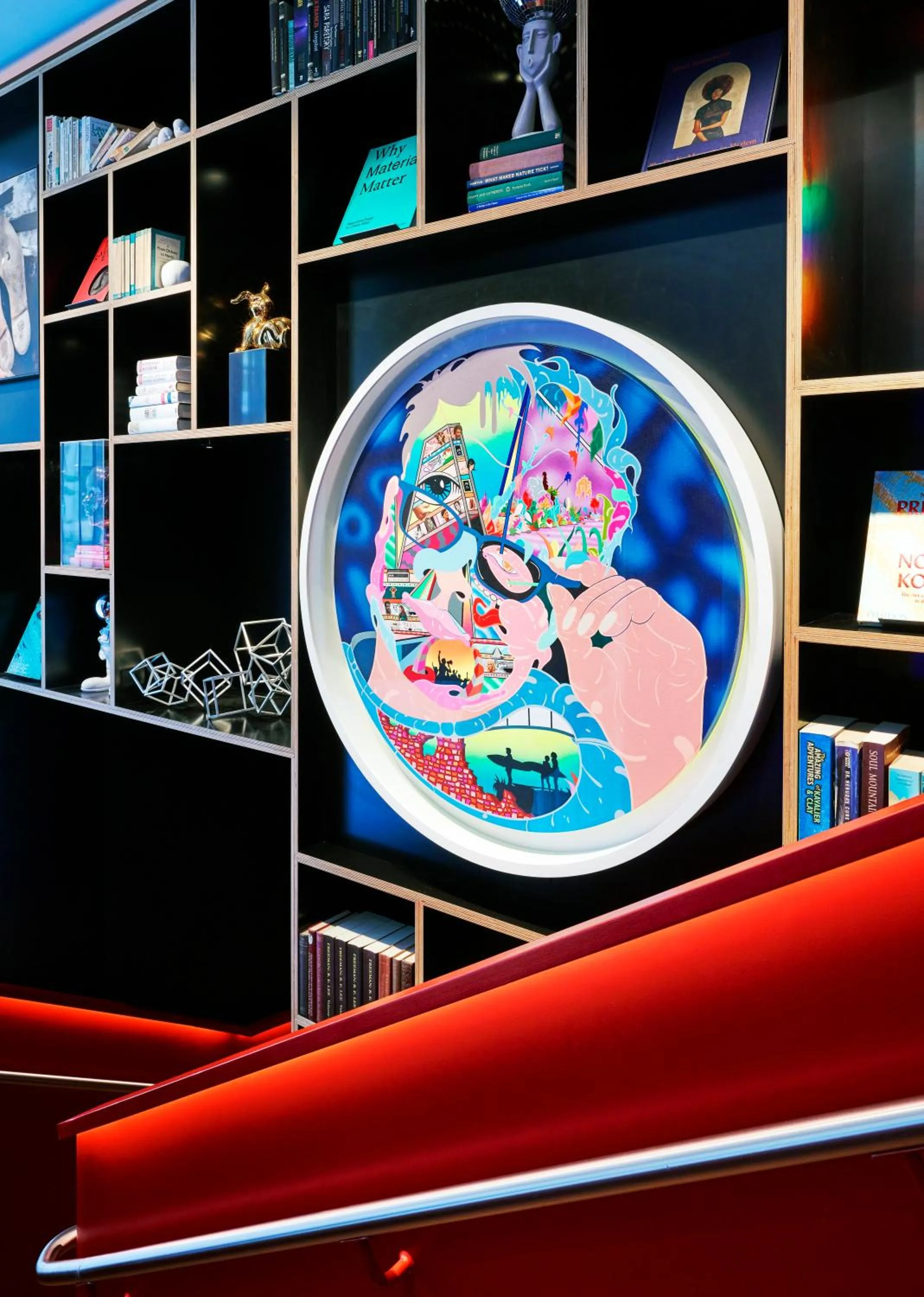 Decorative detail in citizenM Washington Capital