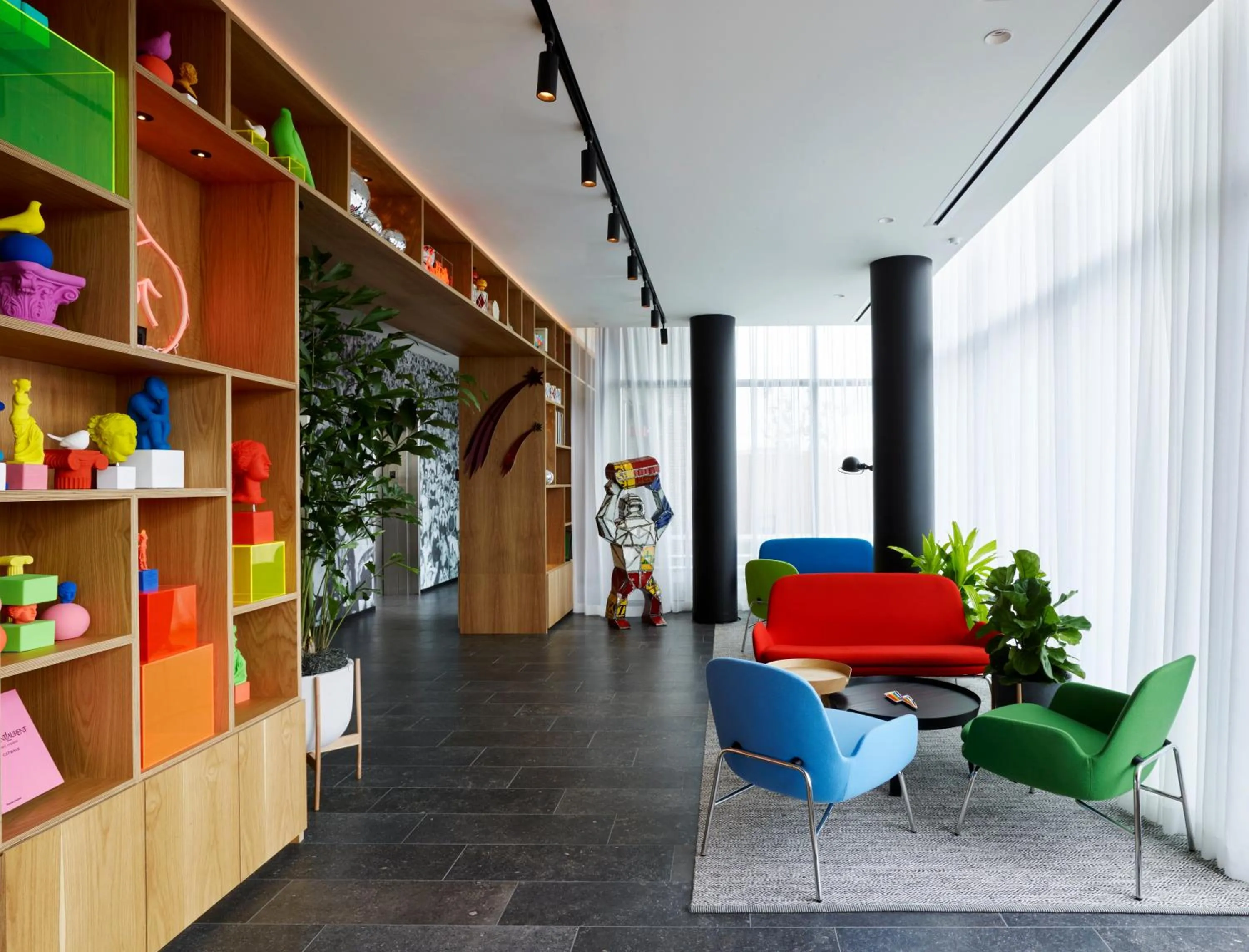 Lobby or reception in citizenM Washington Capital