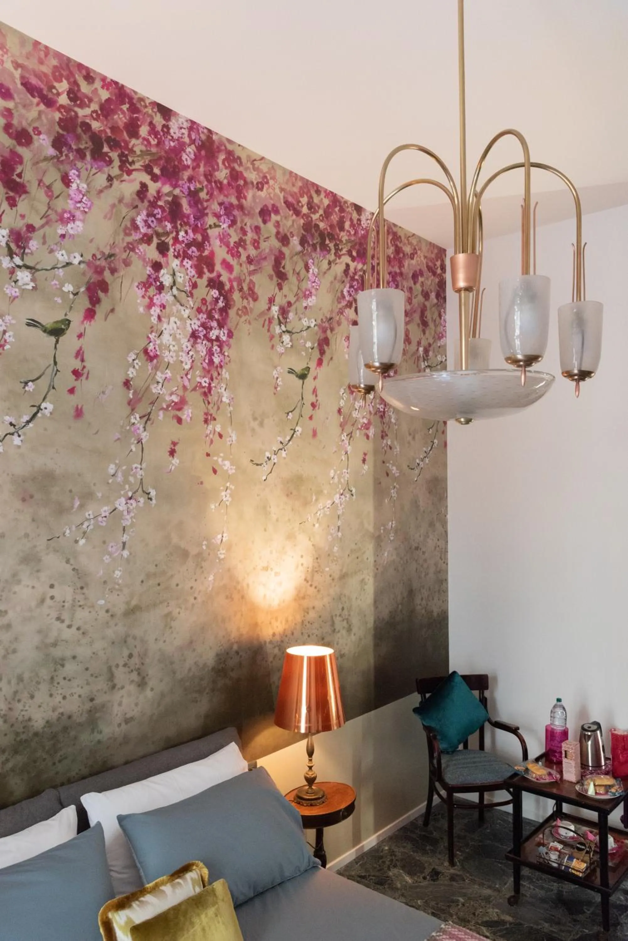 Decorative detail in B&B Lex Room Santa Lucia