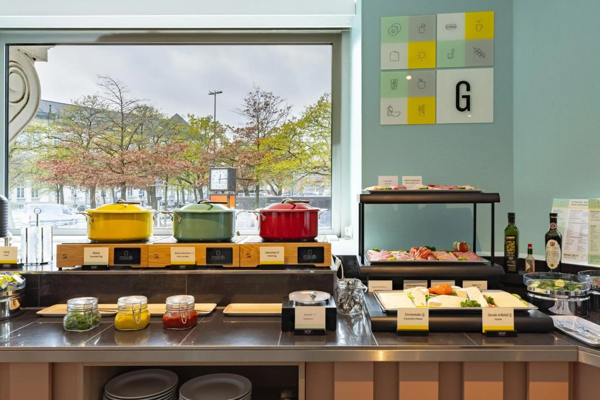 Breakfast in Garner Hotel Hamburg - Graf Moltke by IHG