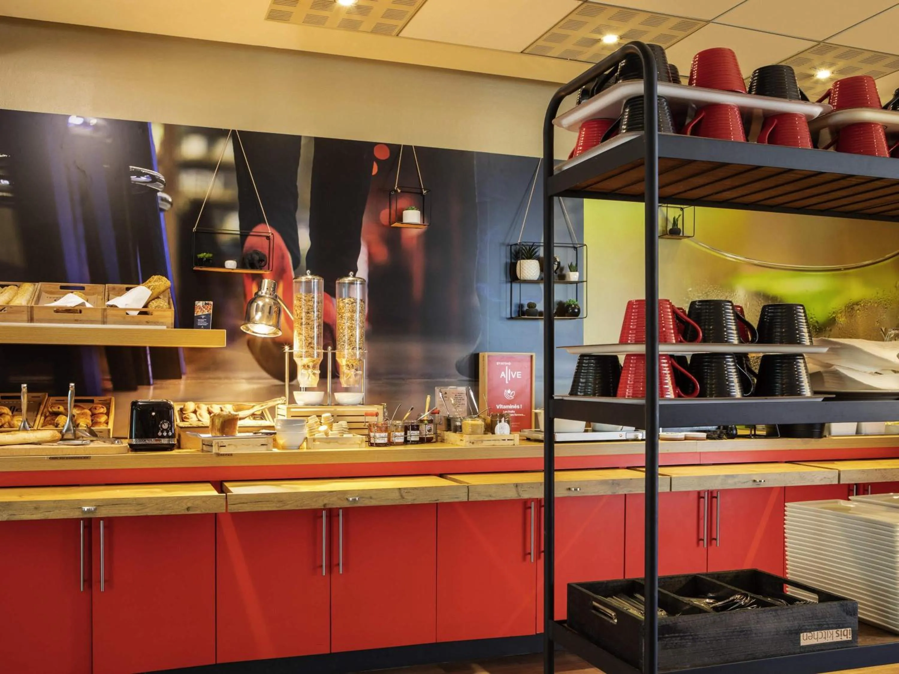 Breakfast in ibis Paris Creteil