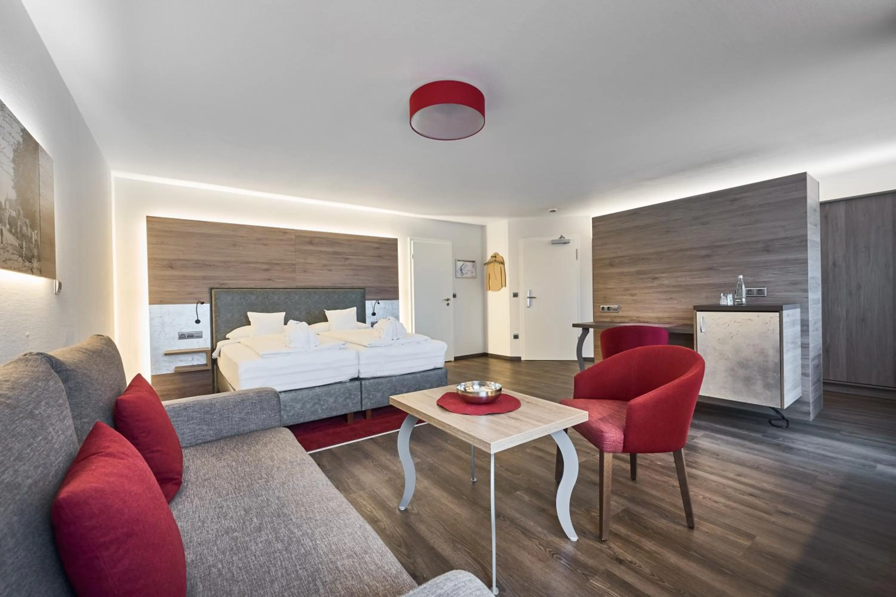 Living room, Bed in Hotel Ritter Badenweiler