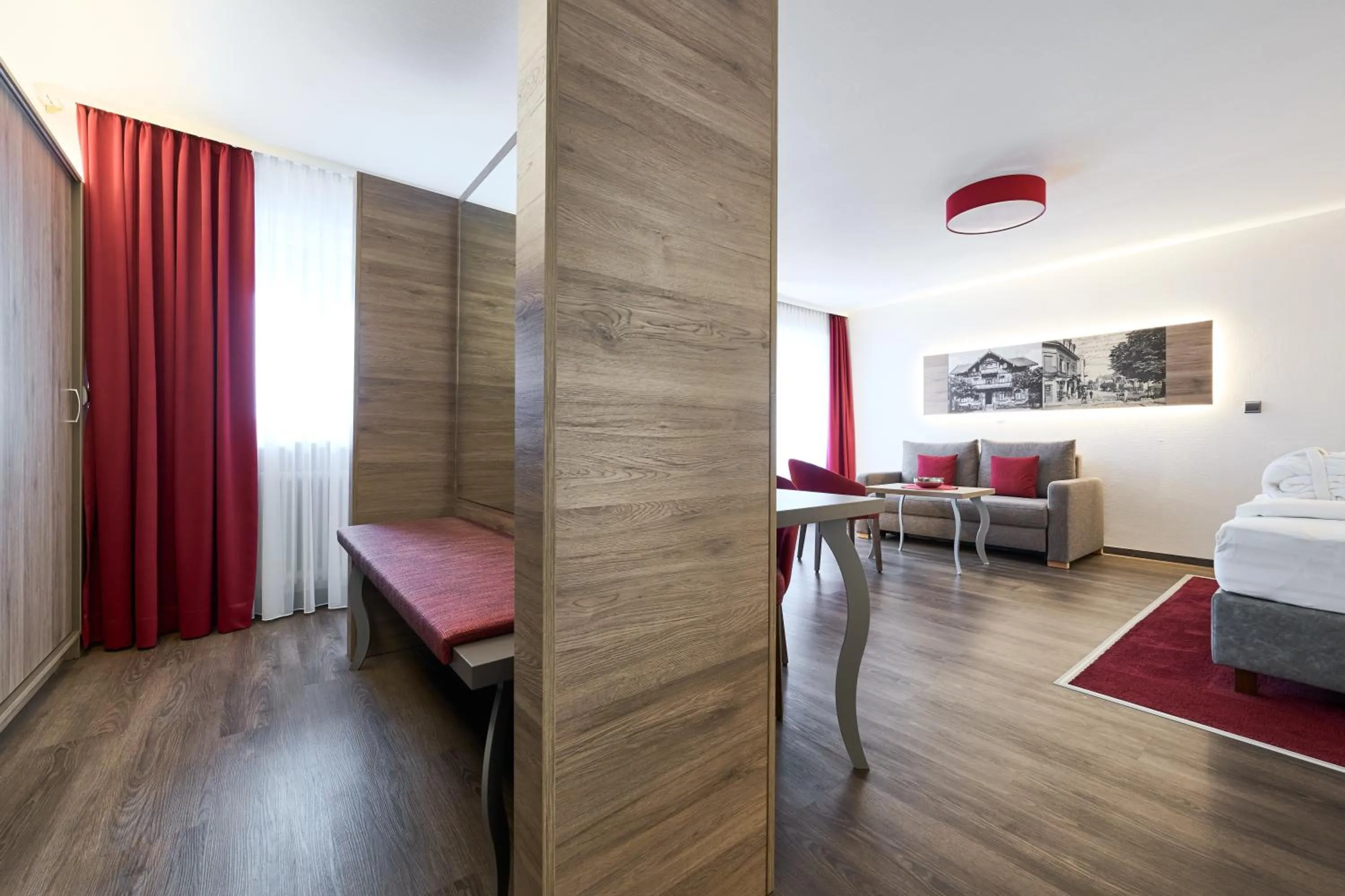 Living room, Bed in Hotel Ritter Badenweiler