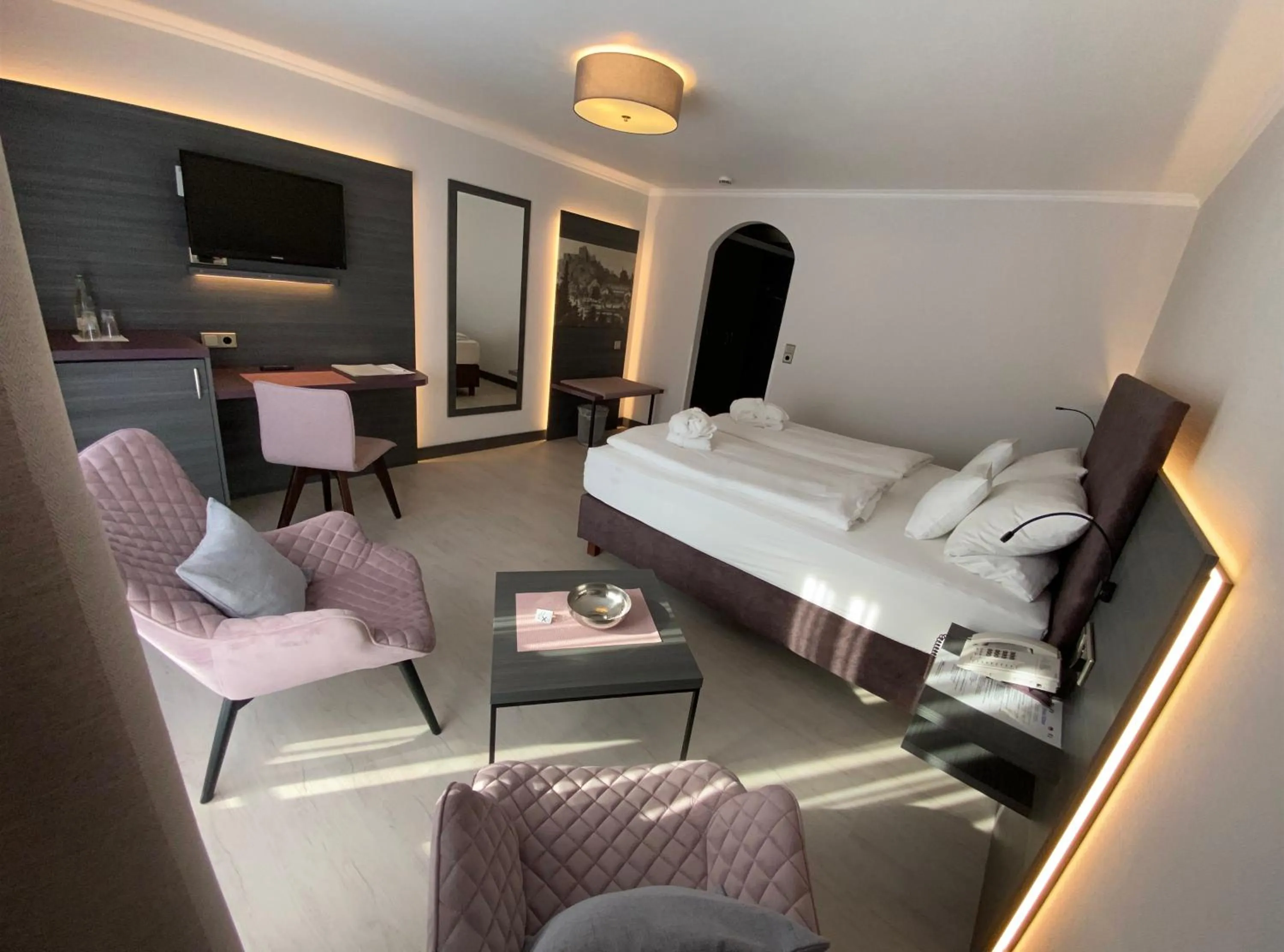 TV and multimedia, Bed in Hotel Ritter Badenweiler