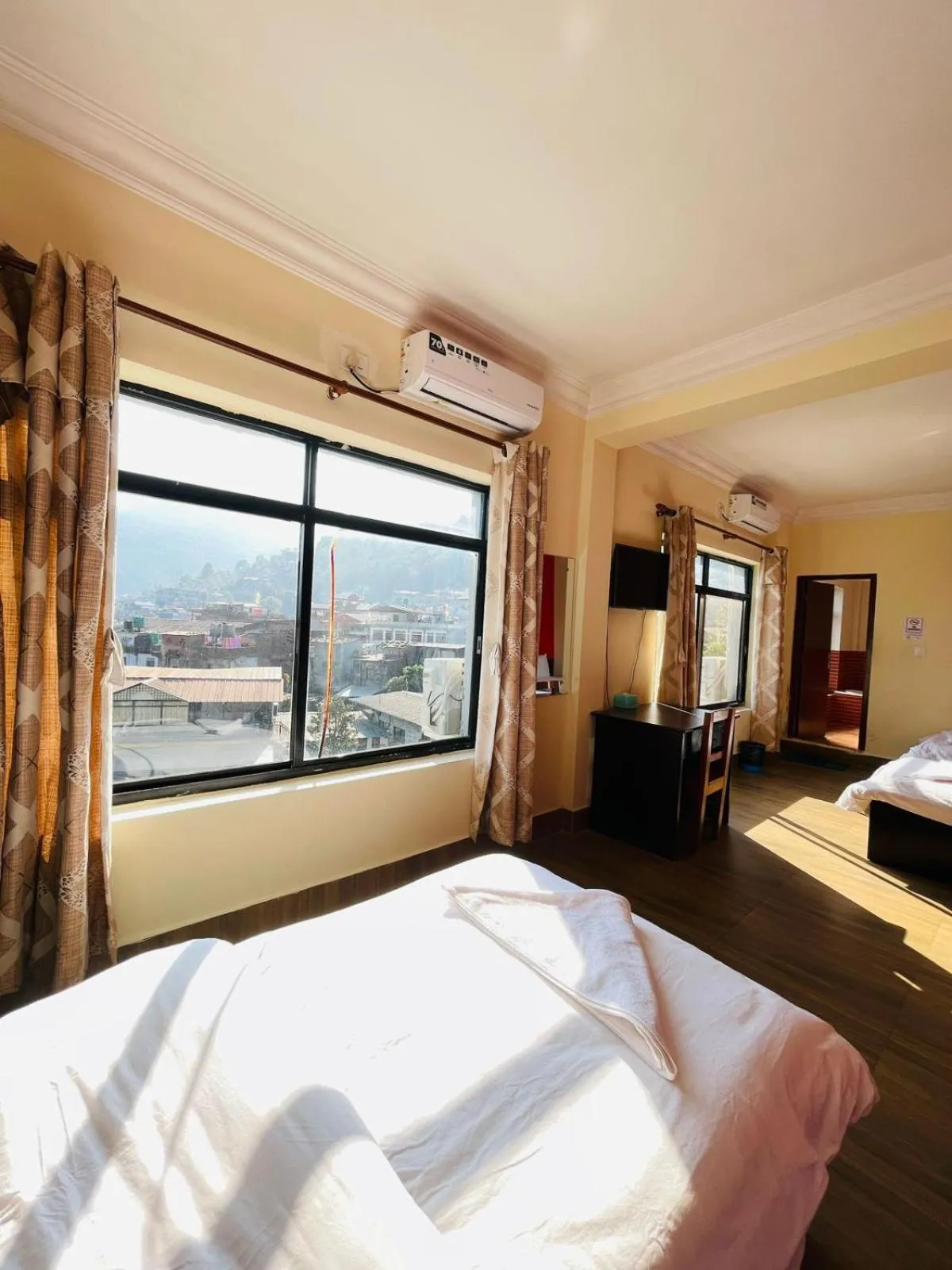 Natural landscape, Bed in Gateway Himalaya Resort