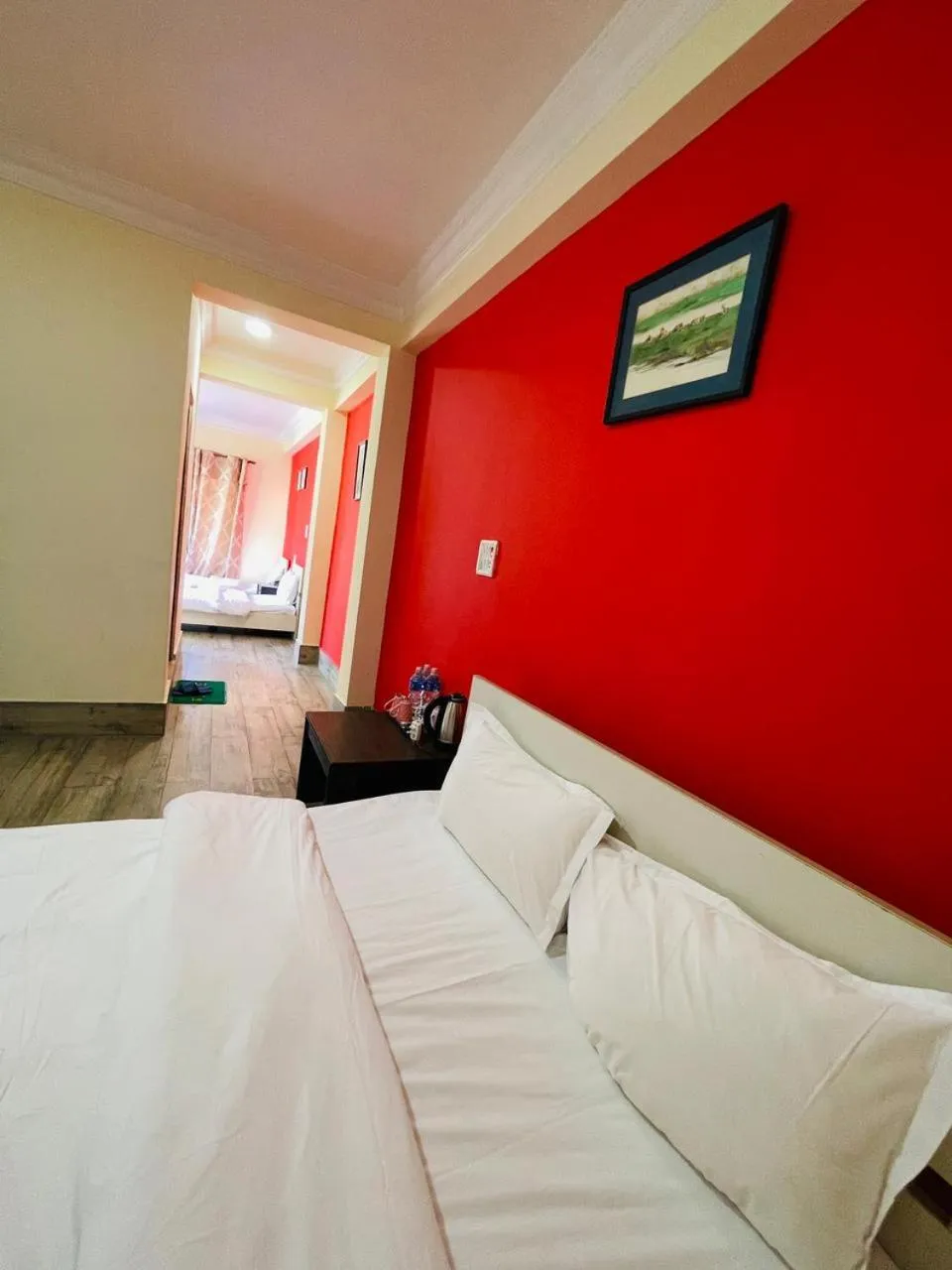 Bed in Gateway Himalaya Resort