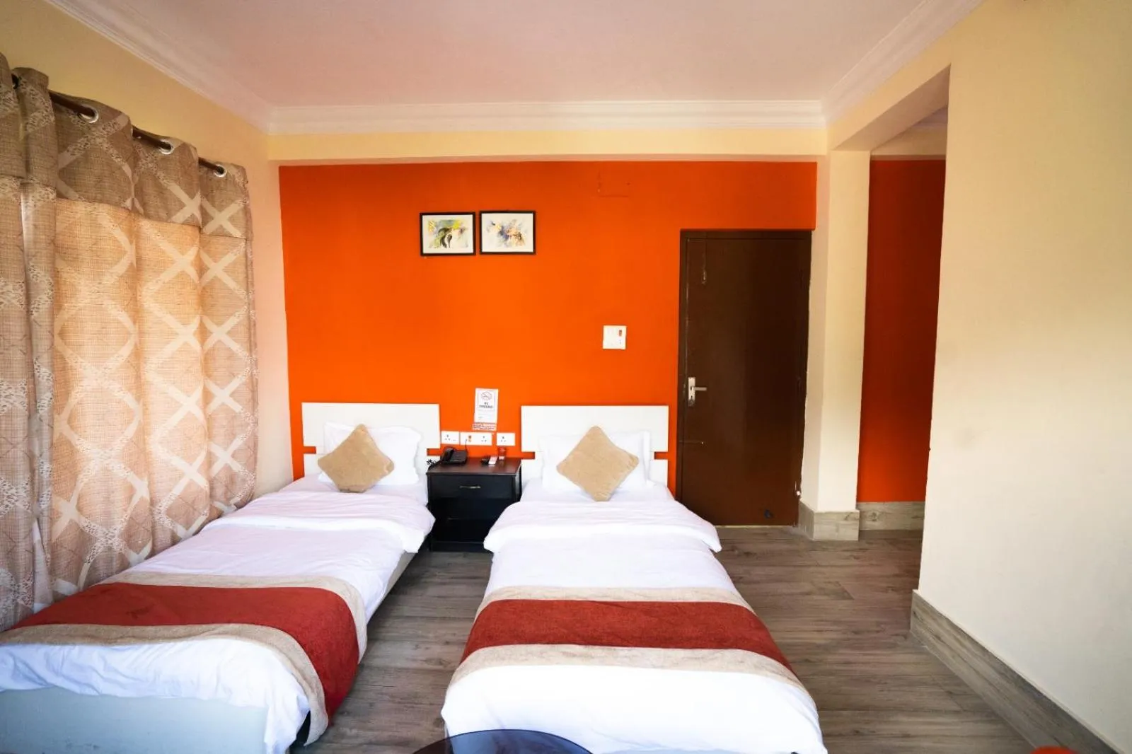 Bed in Gateway Himalaya Resort