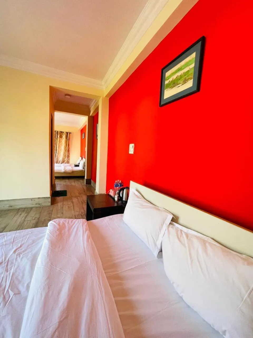 Bed in Gateway Himalaya Resort