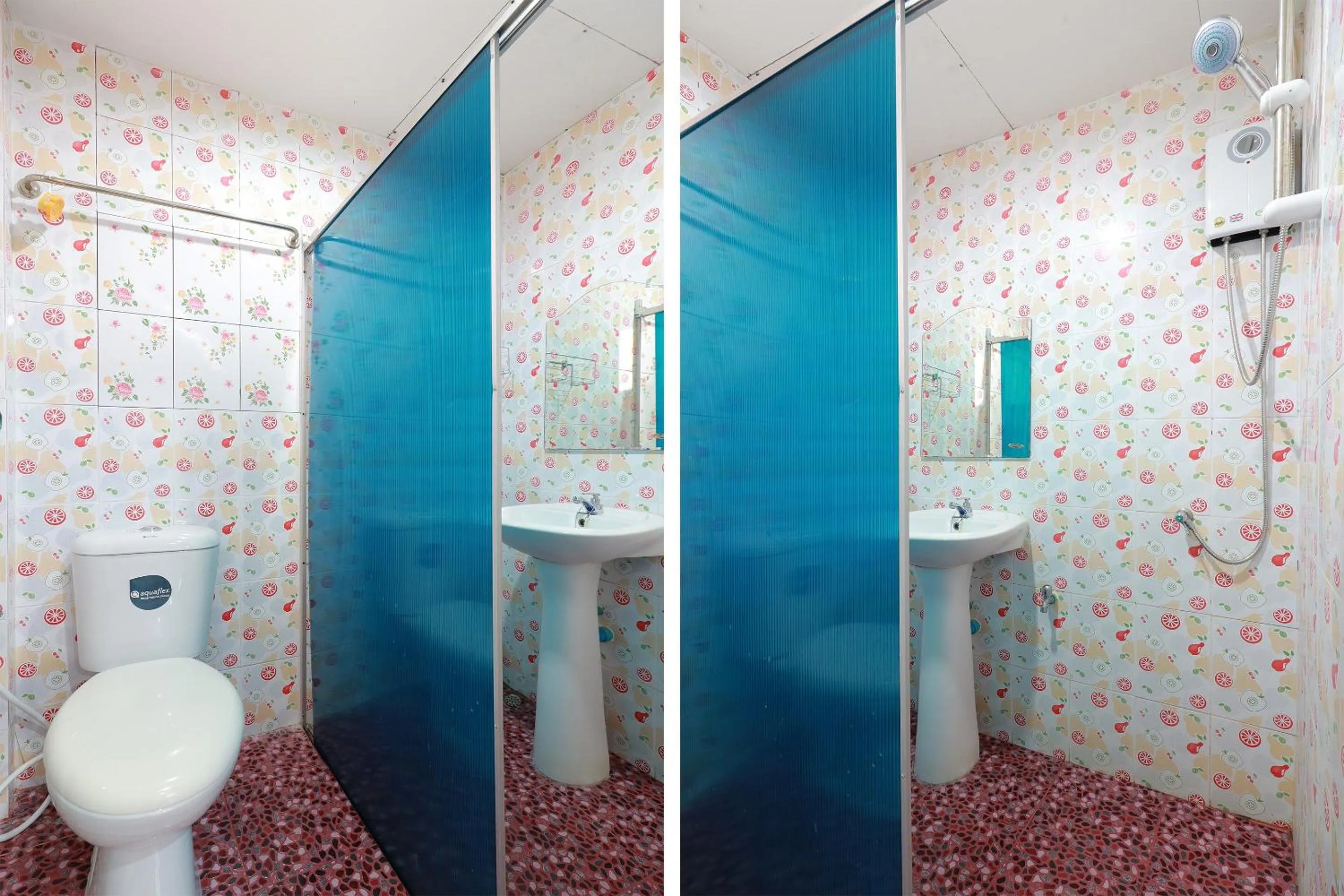 Bathroom in OYO 553 Kongsup Resort