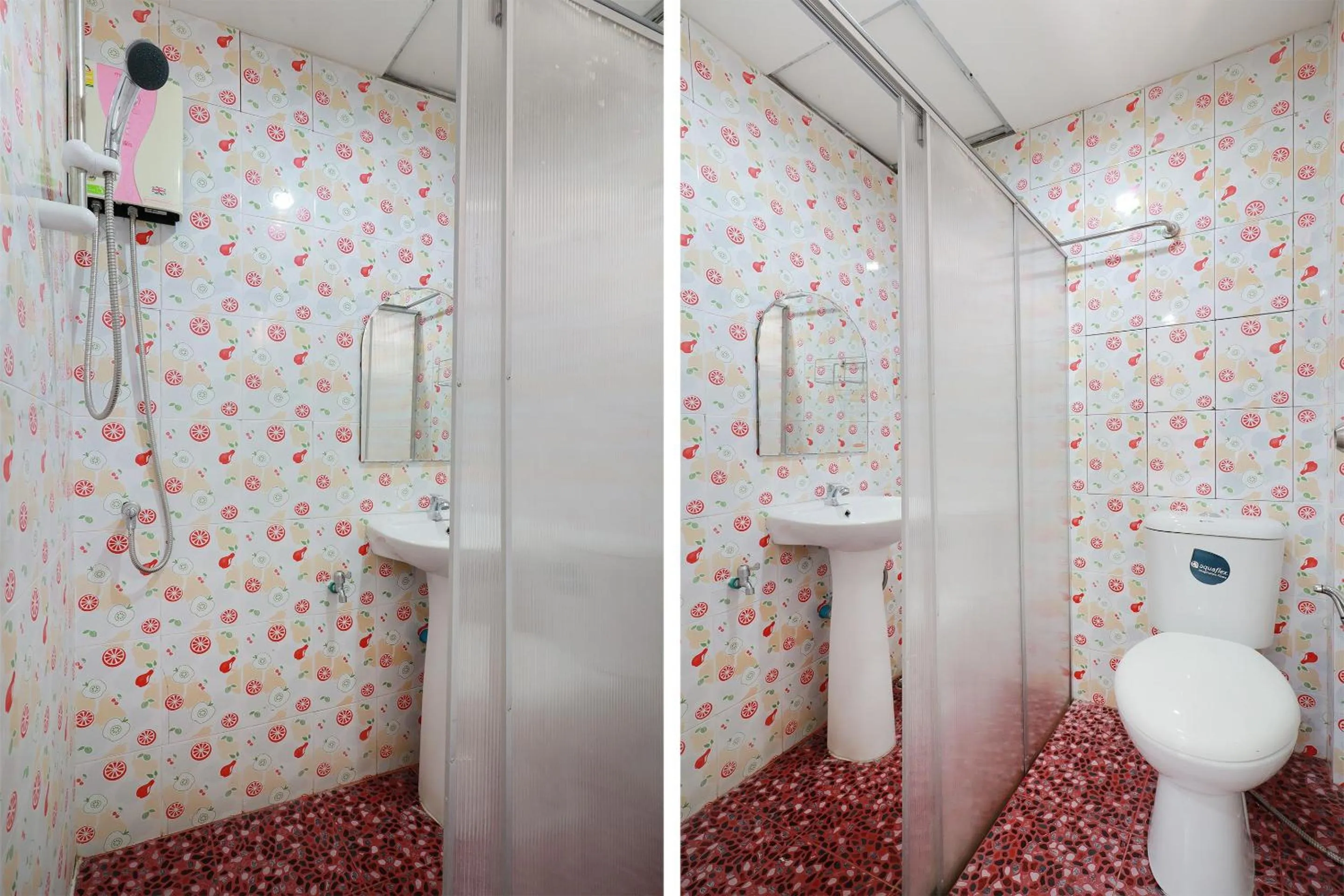 Bathroom in OYO 553 Kongsup Resort