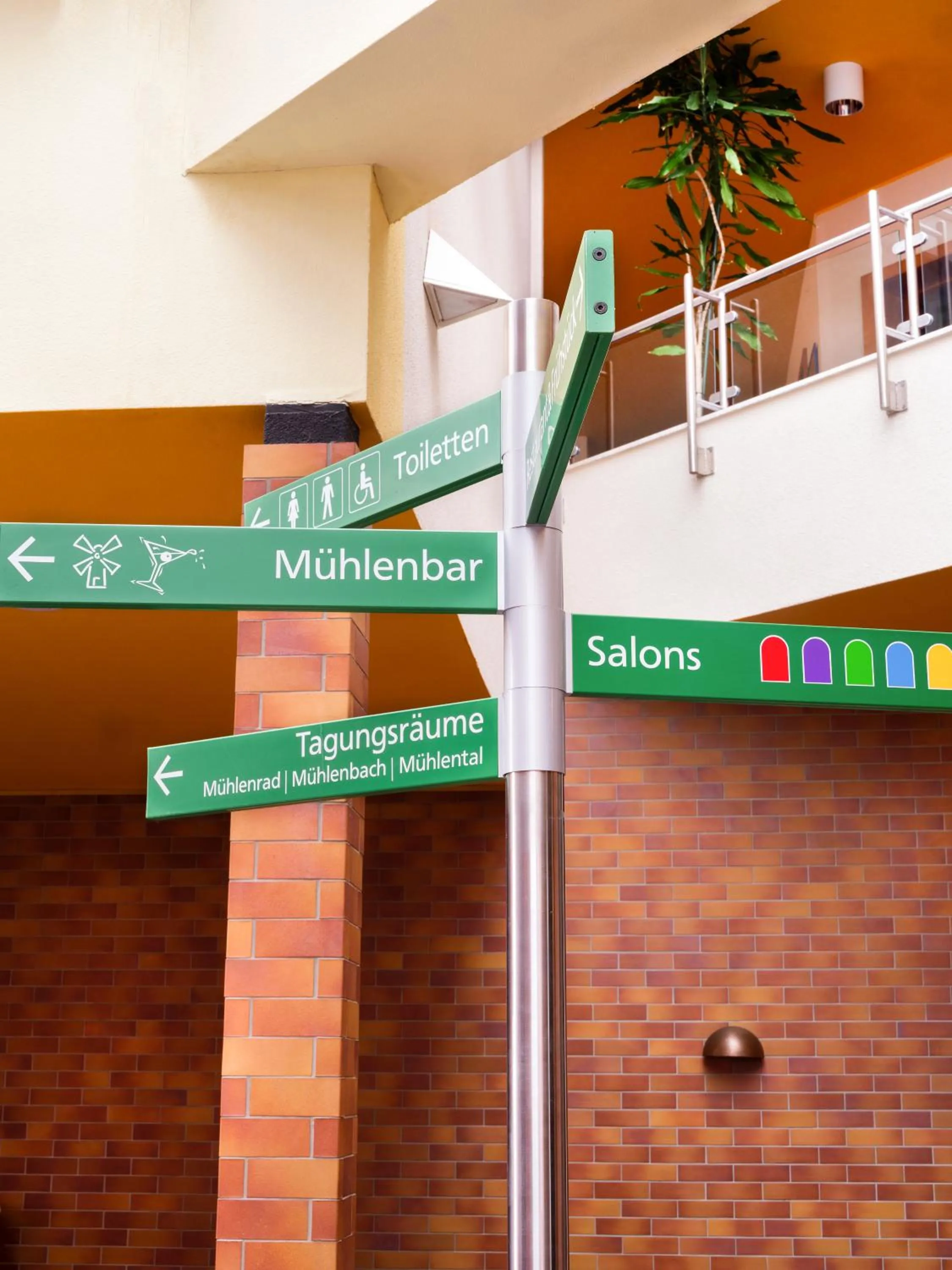 Lobby or reception in Mühlenhotel Halle-Leipzig