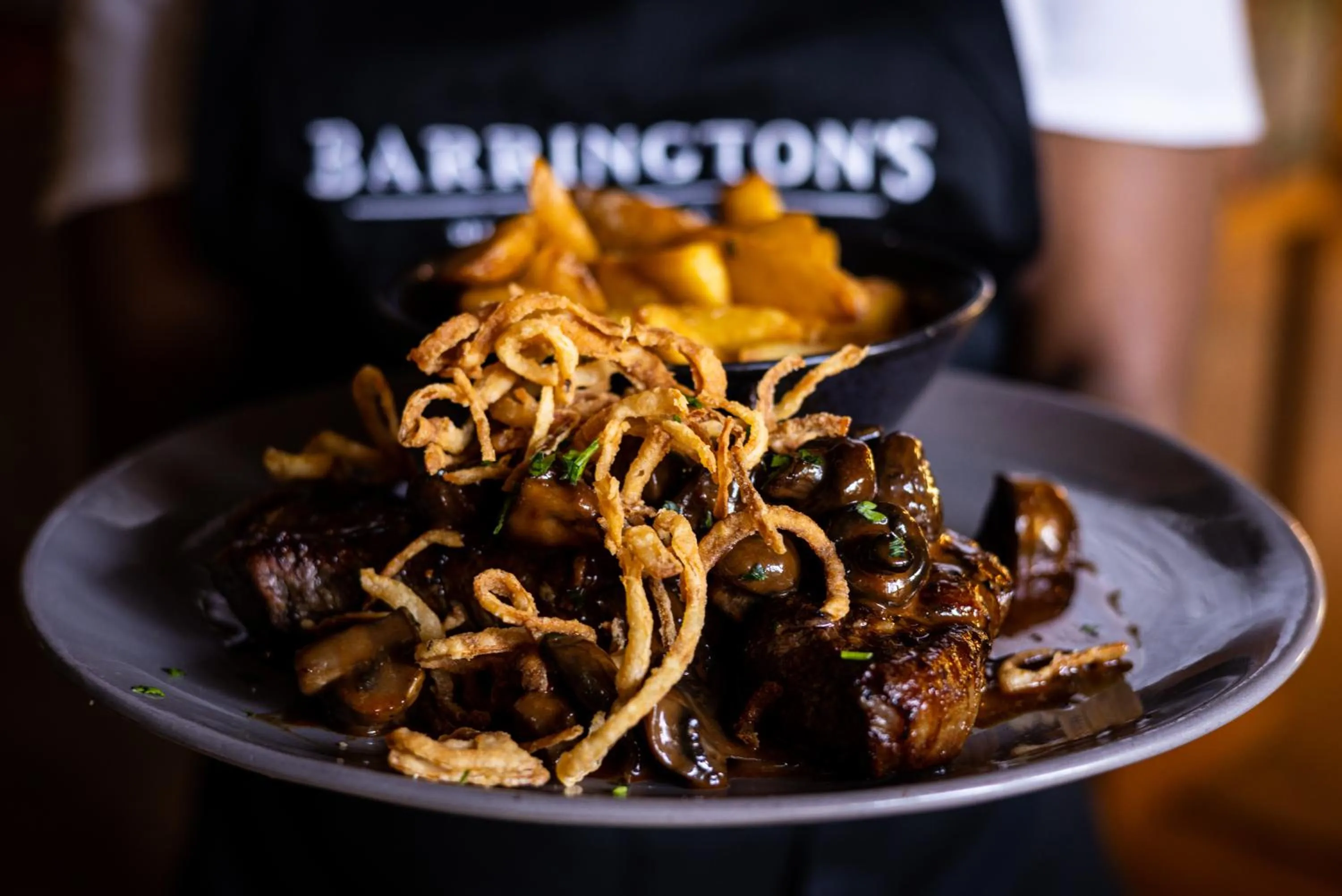 Food close-up in Barrington's