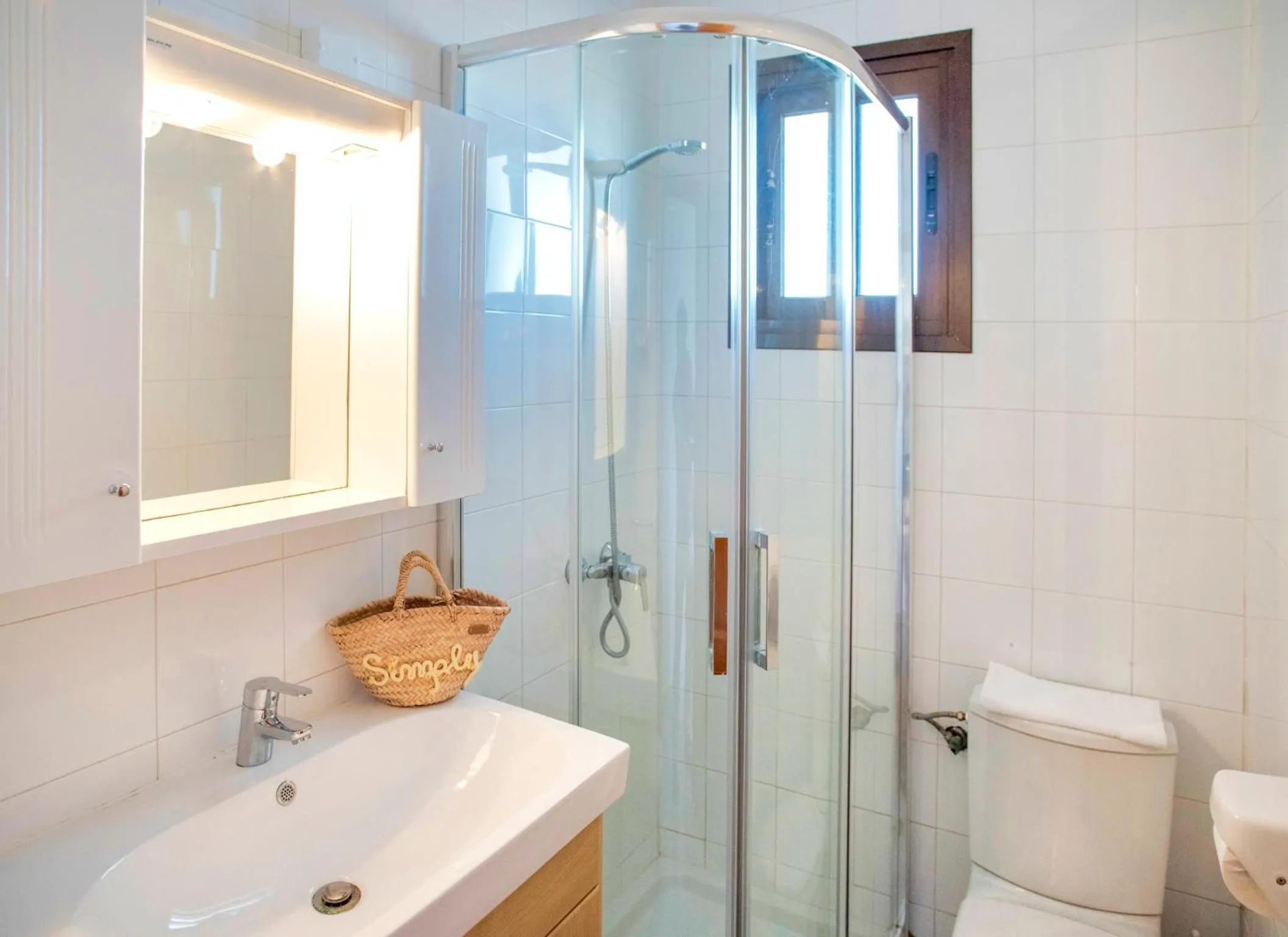 Shower in Hotel Lago Dorado