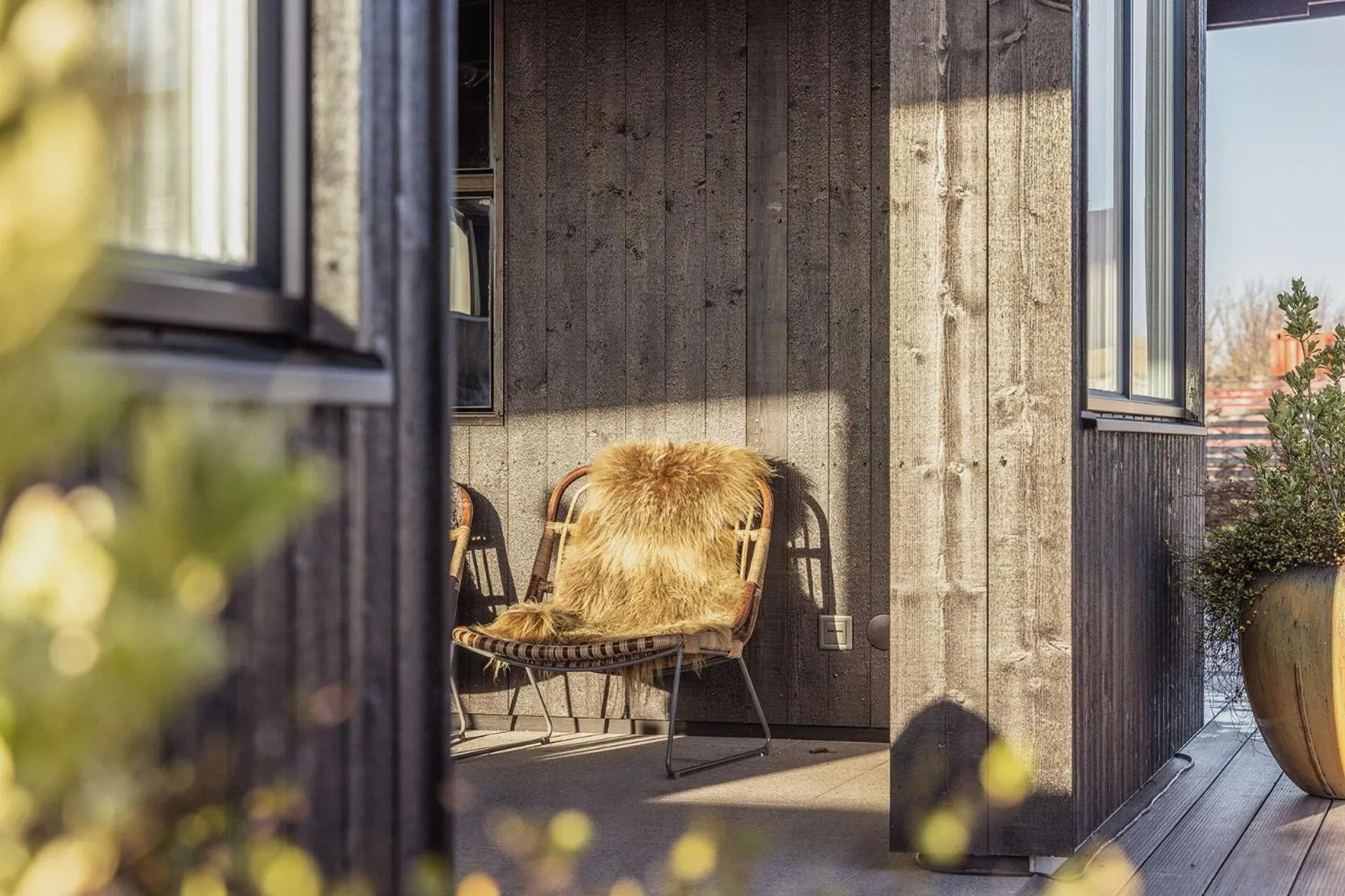 Patio in Torekov Hotell