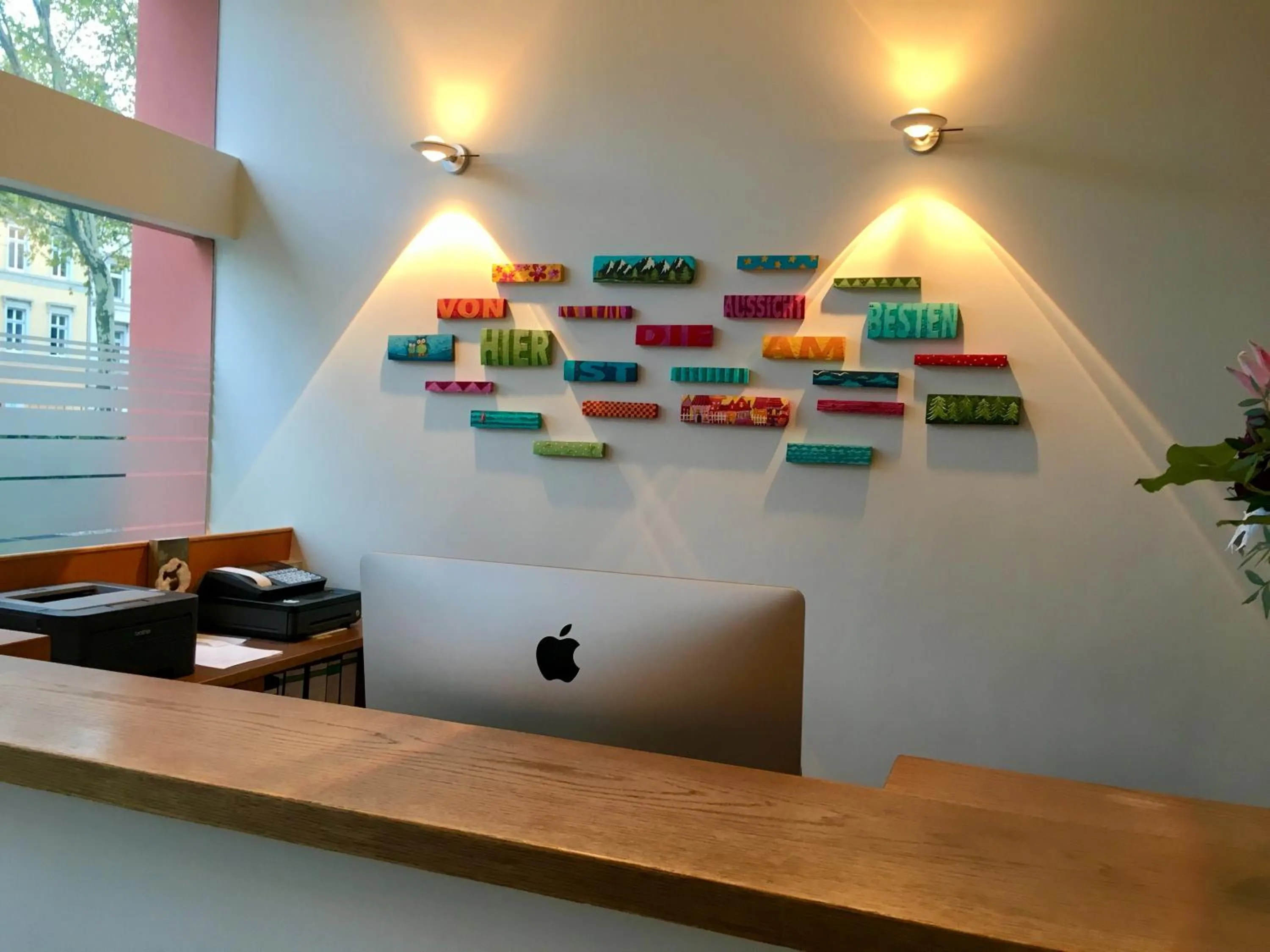 Lobby or reception in Hotel Alexander