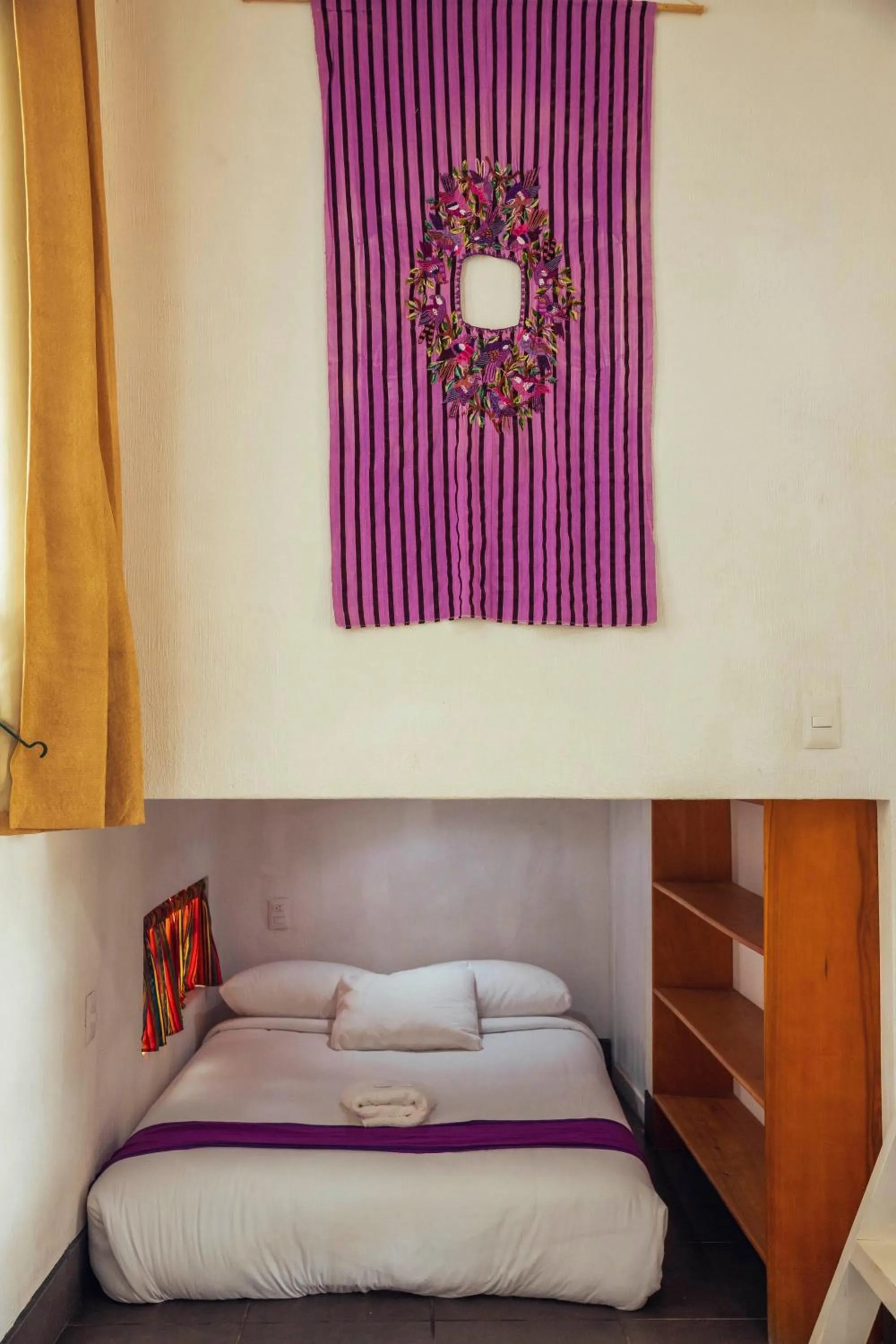 Bed in El Dragon Hotel