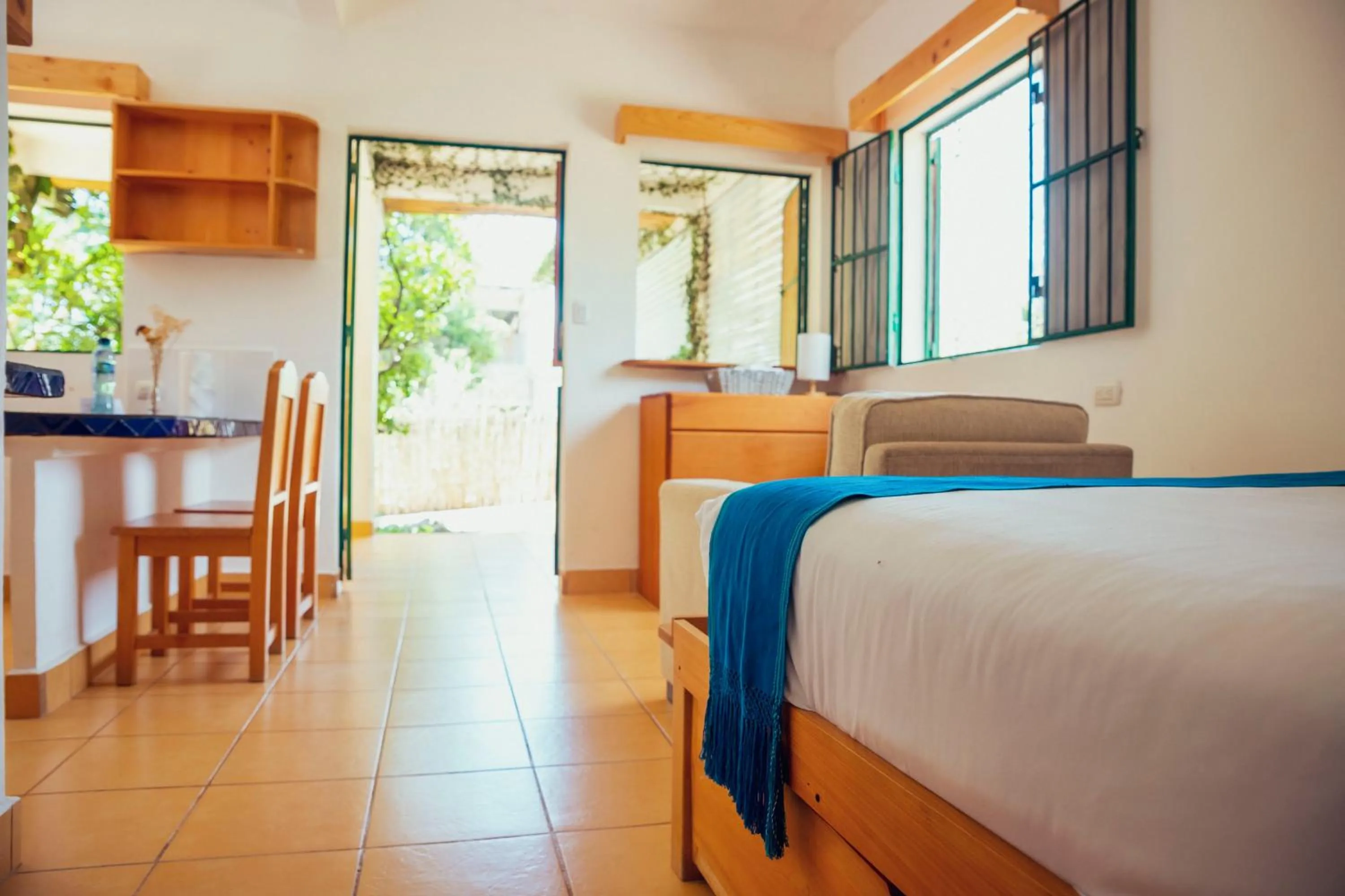 Bed in El Dragon Hotel