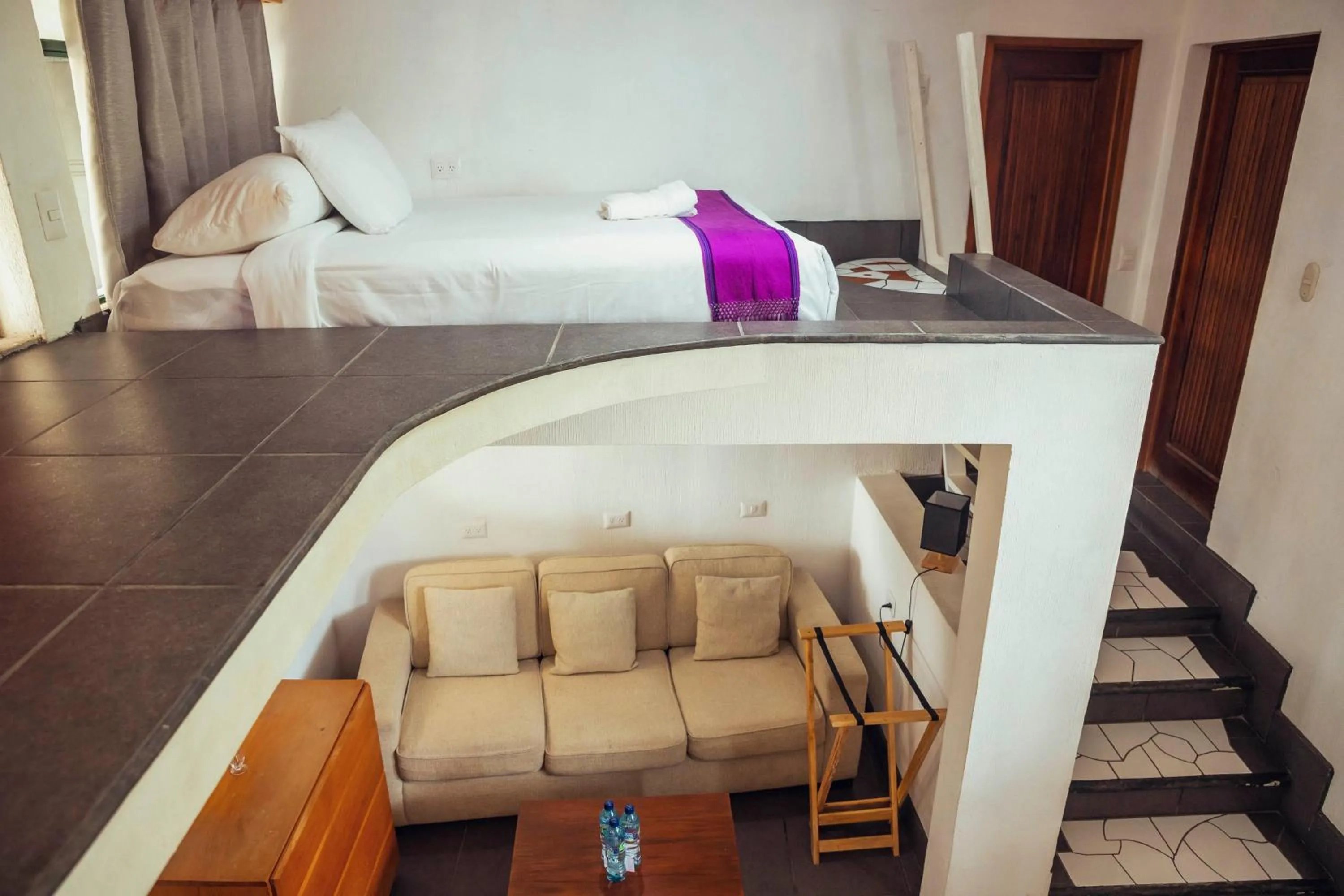 Bed in El Dragon Hotel