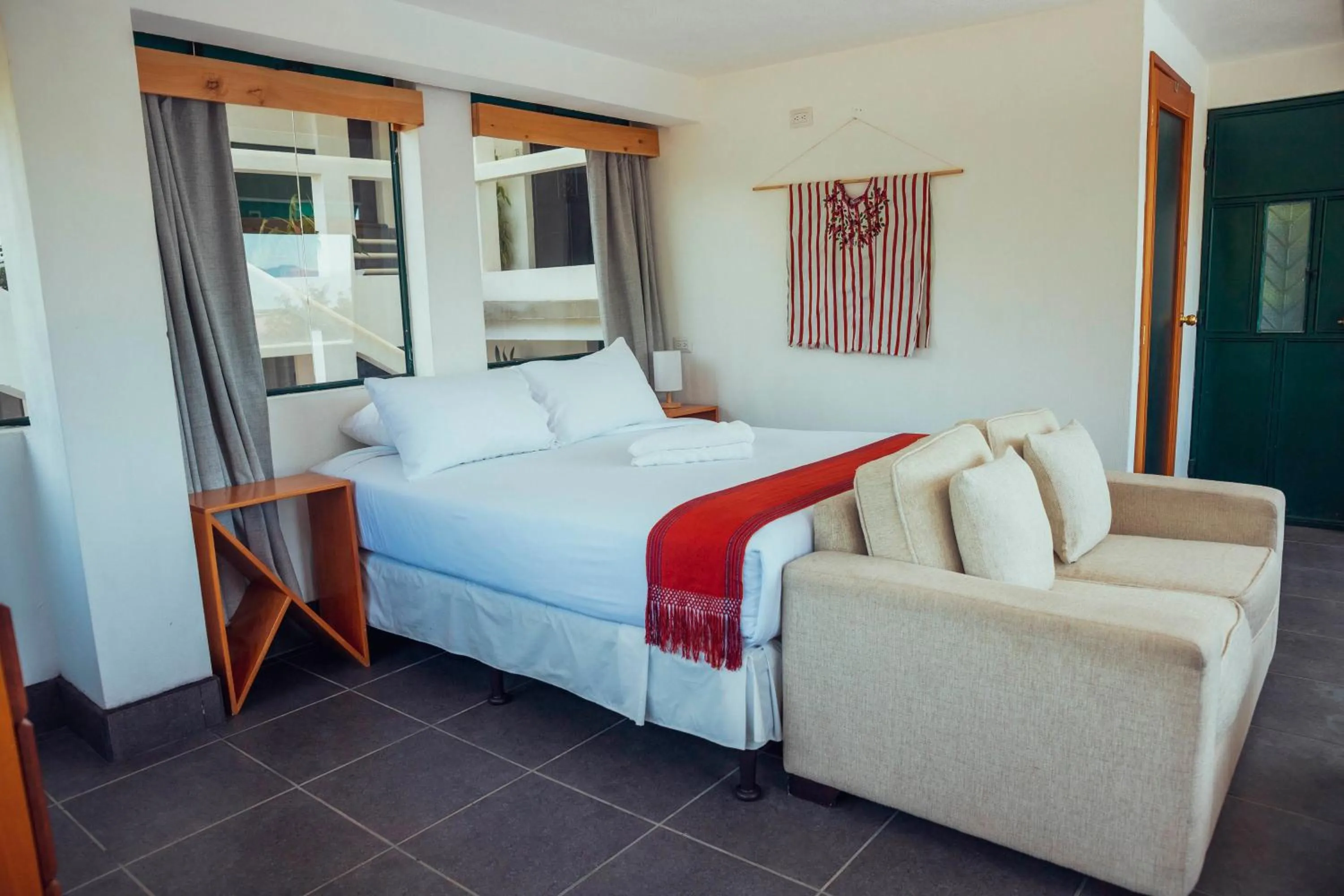 Bed in El Dragon Hotel