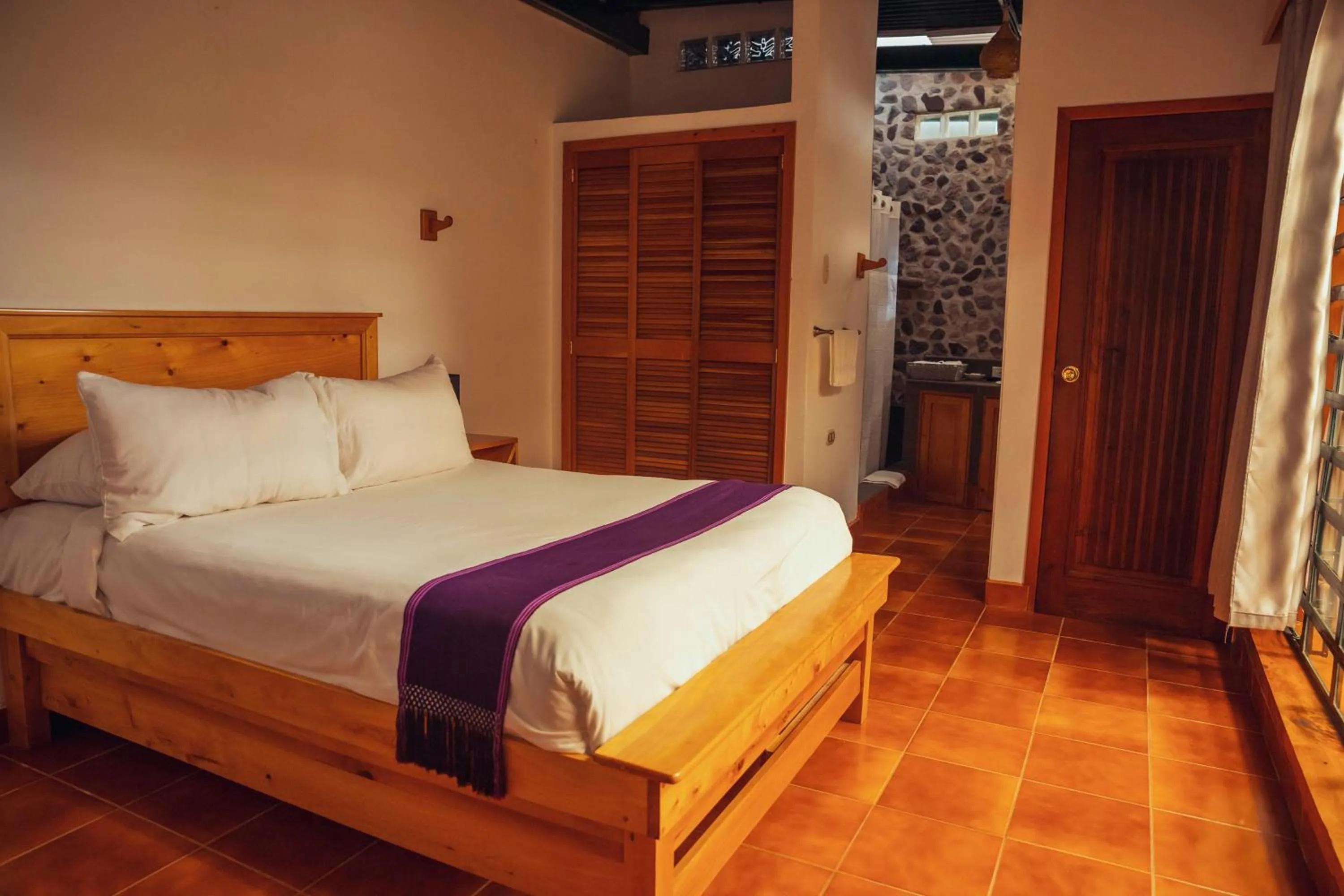 Bed in El Dragon Hotel