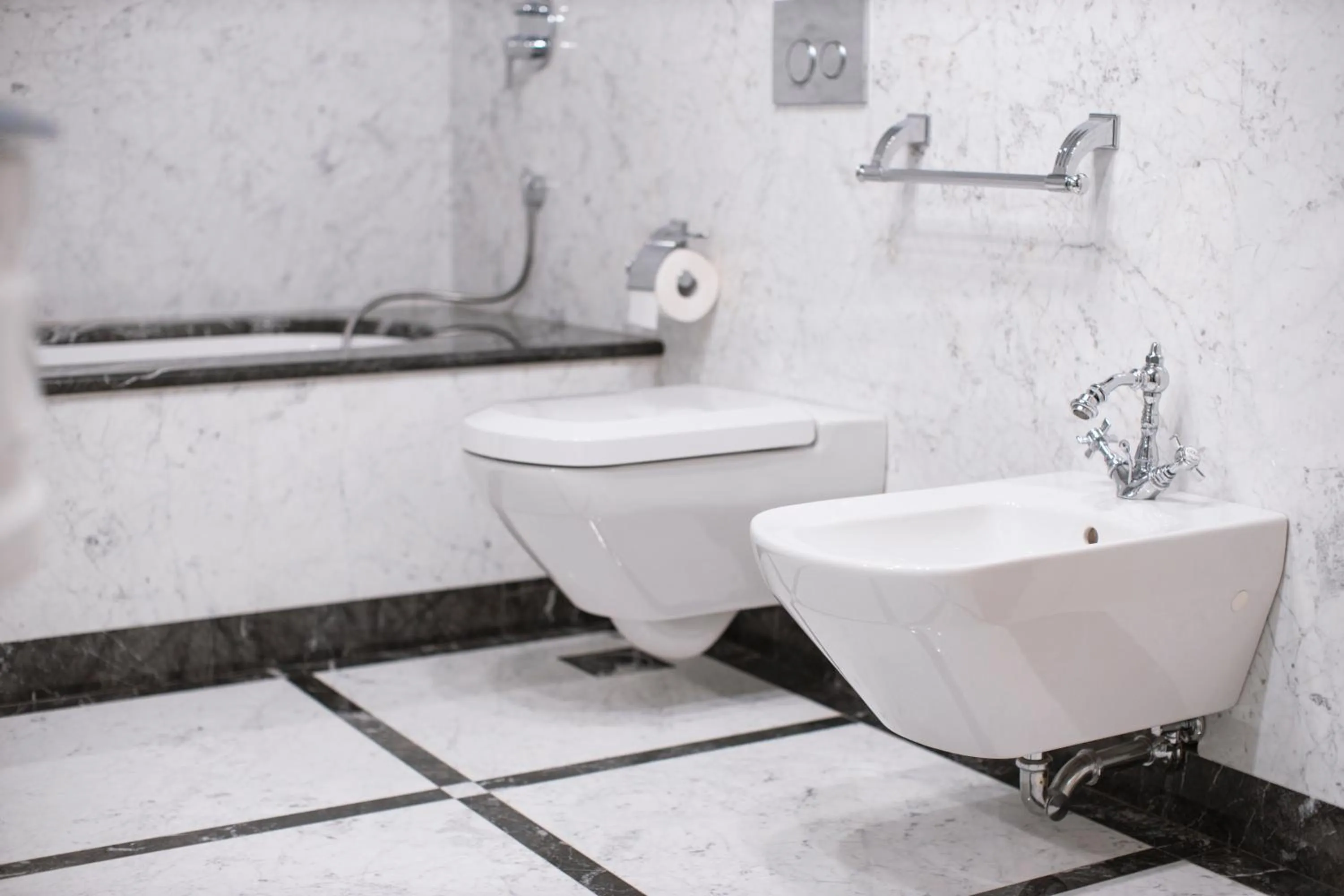 Toilet in Eclat Luxury Hotel