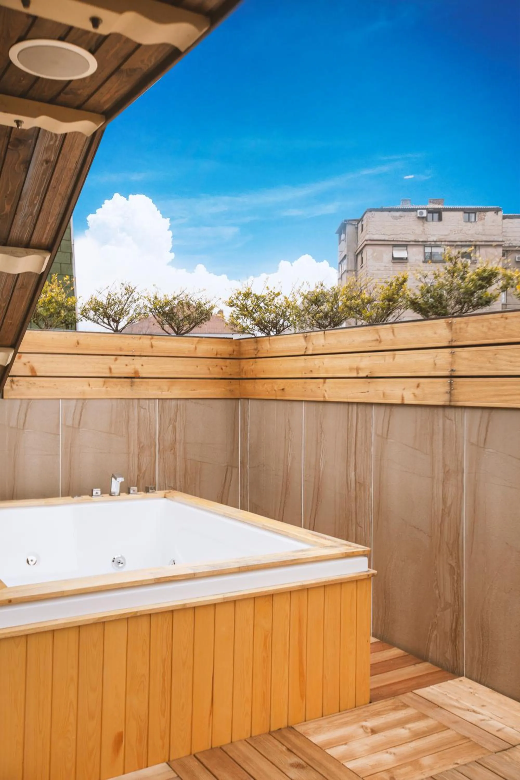 Patio in Eclat Luxury Hotel