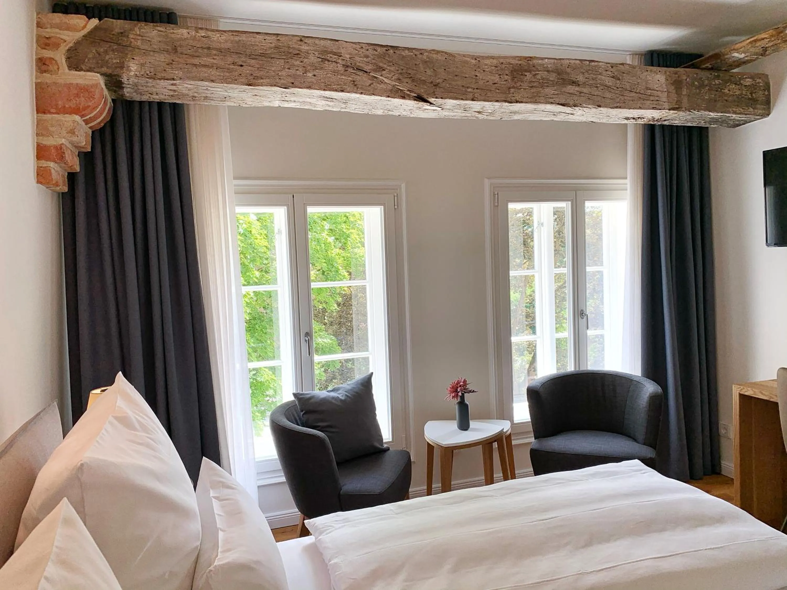 Decorative detail, Bed in Wyndberg