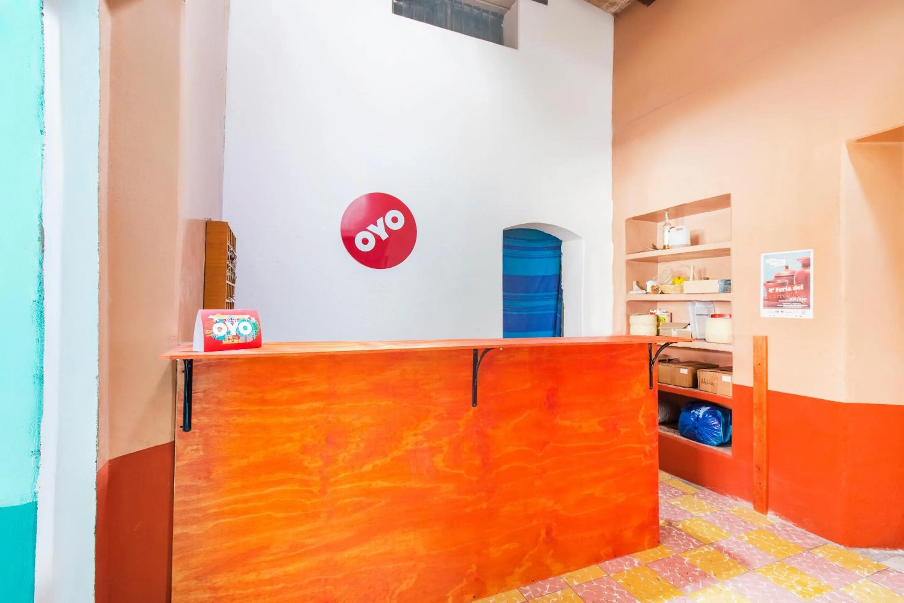 Lobby or reception in OYO Hotel Y Restaurante Mitla, Oaxaca