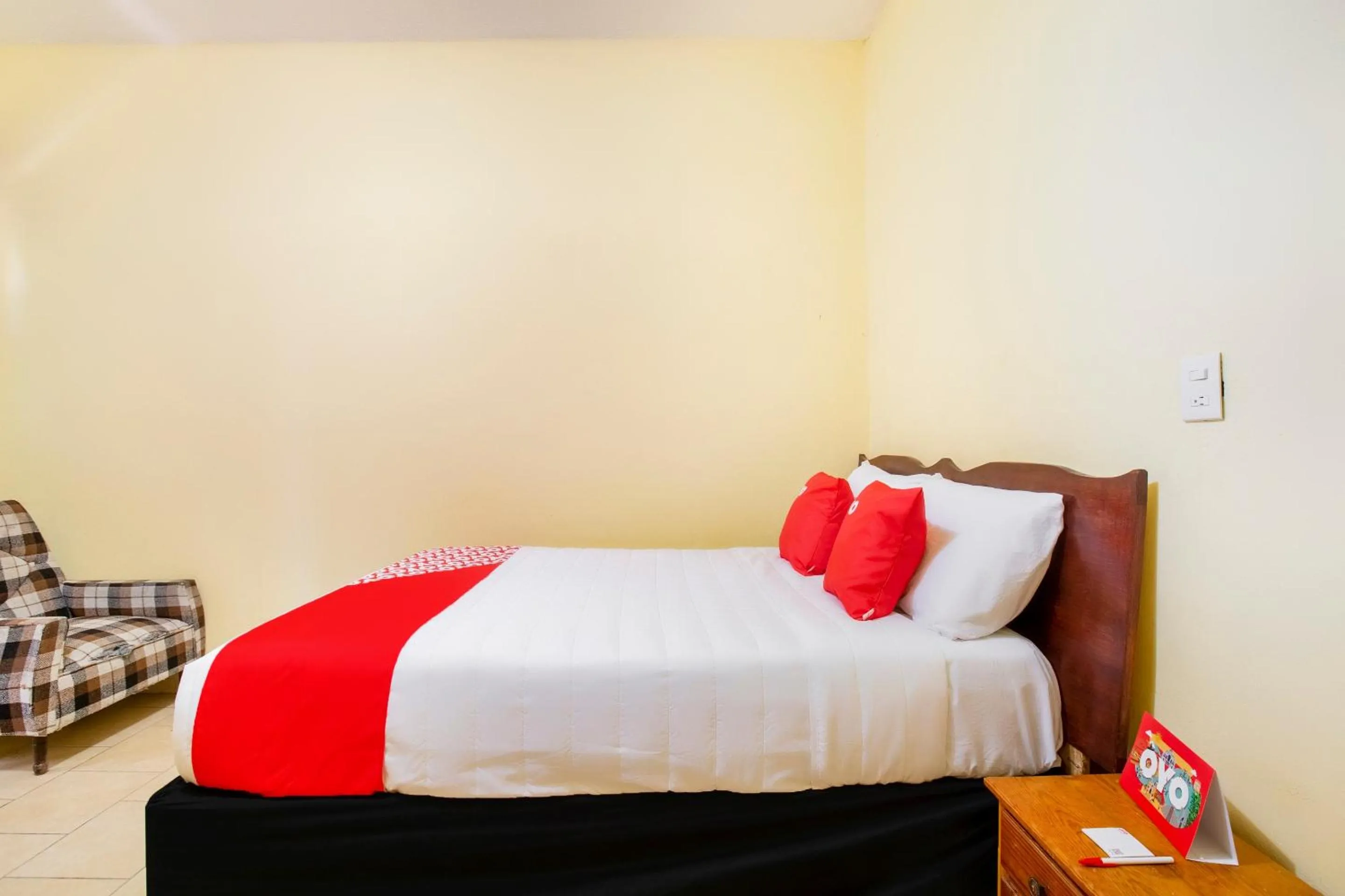 Bedroom, Bed in OYO Hotel Y Restaurante Mitla, Oaxaca