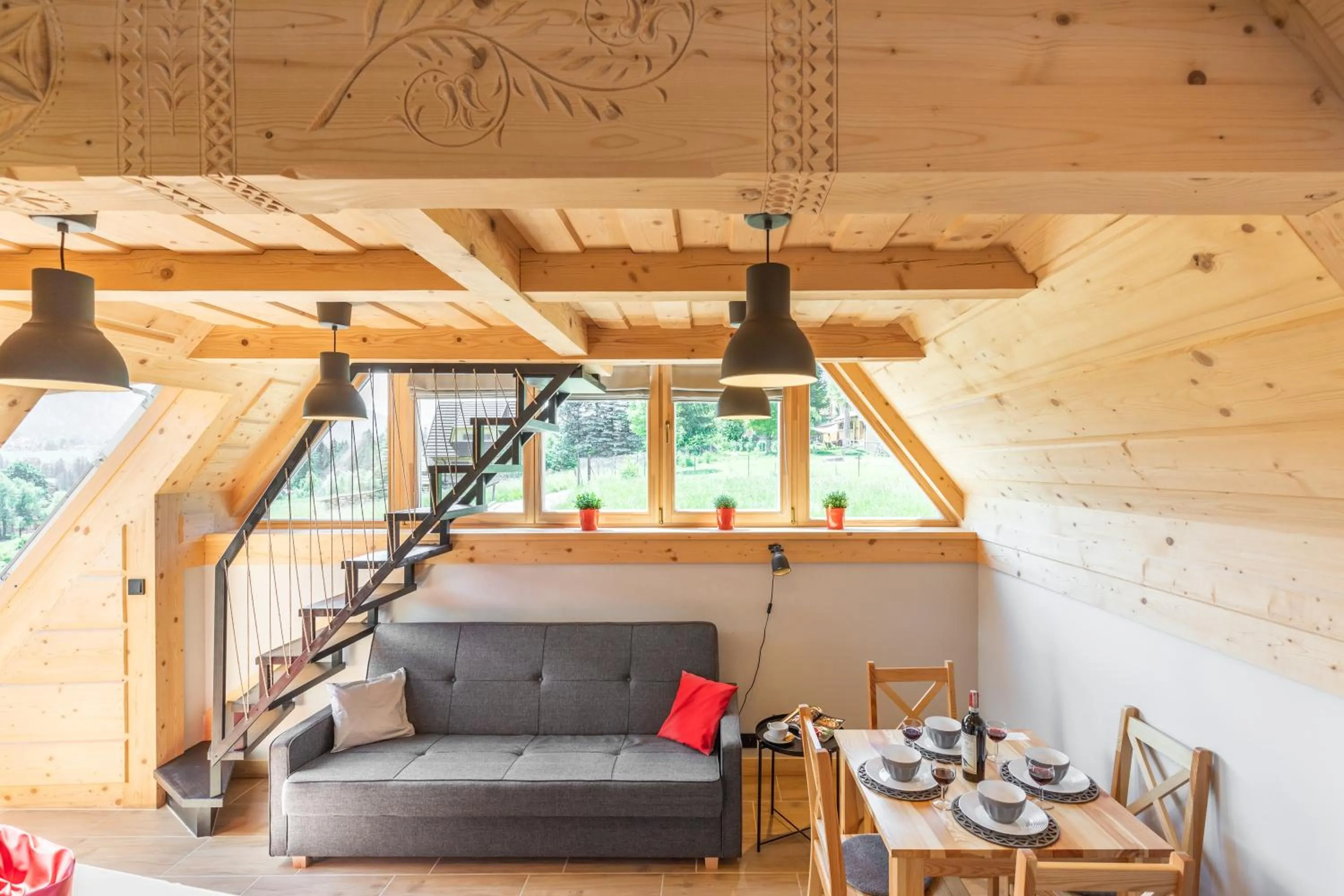 Living room in Apartamenty Zobacz Giewont Zakopane