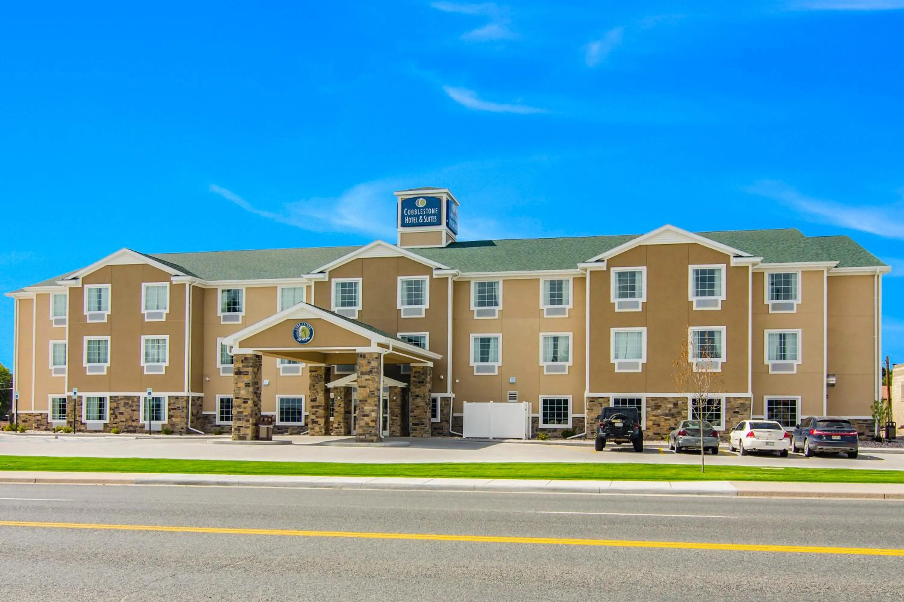 Property building in Cobblestone Hotel & Suites - Andrews