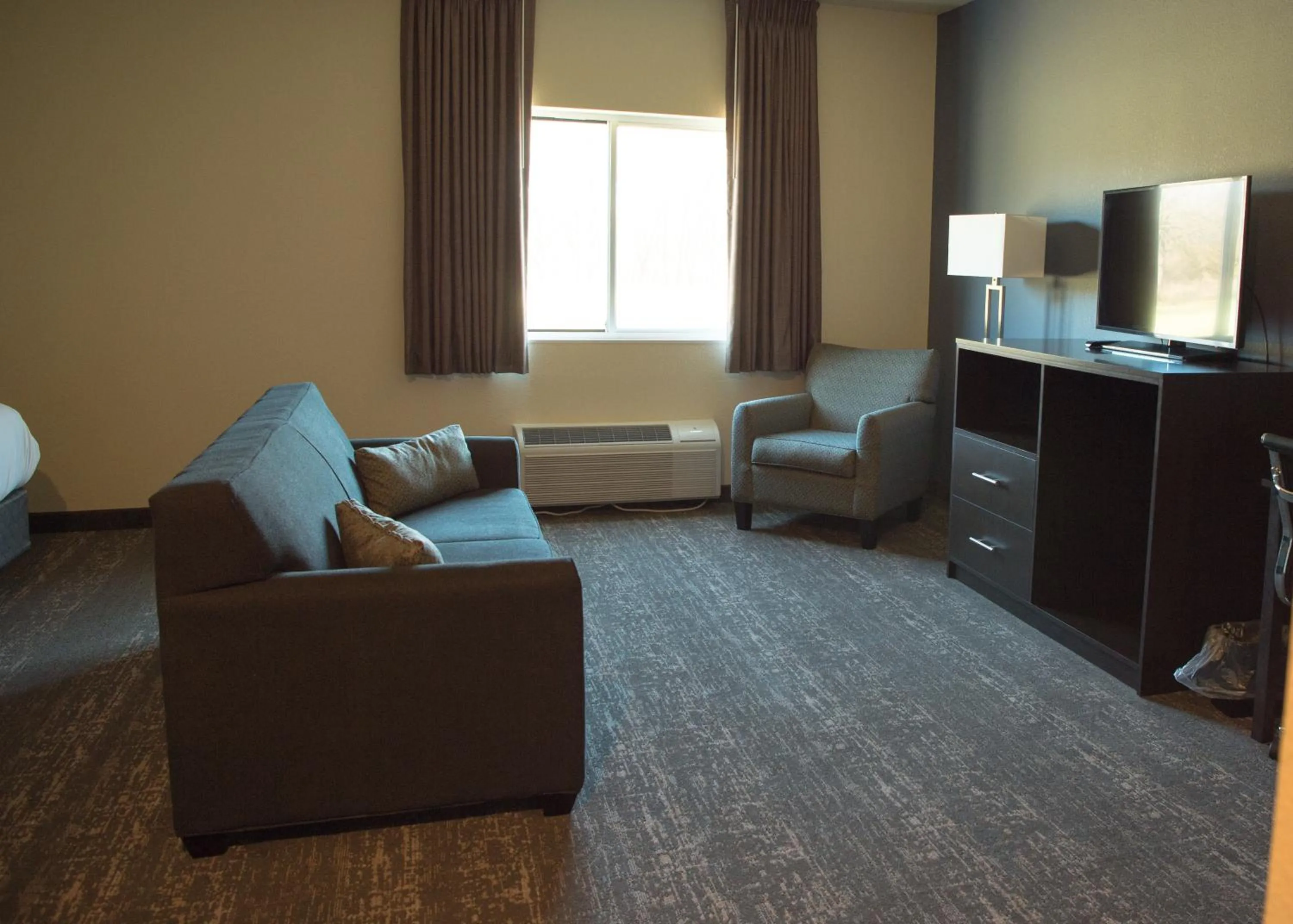 Seating area in Cobblestone Inn & Suites - Forest City