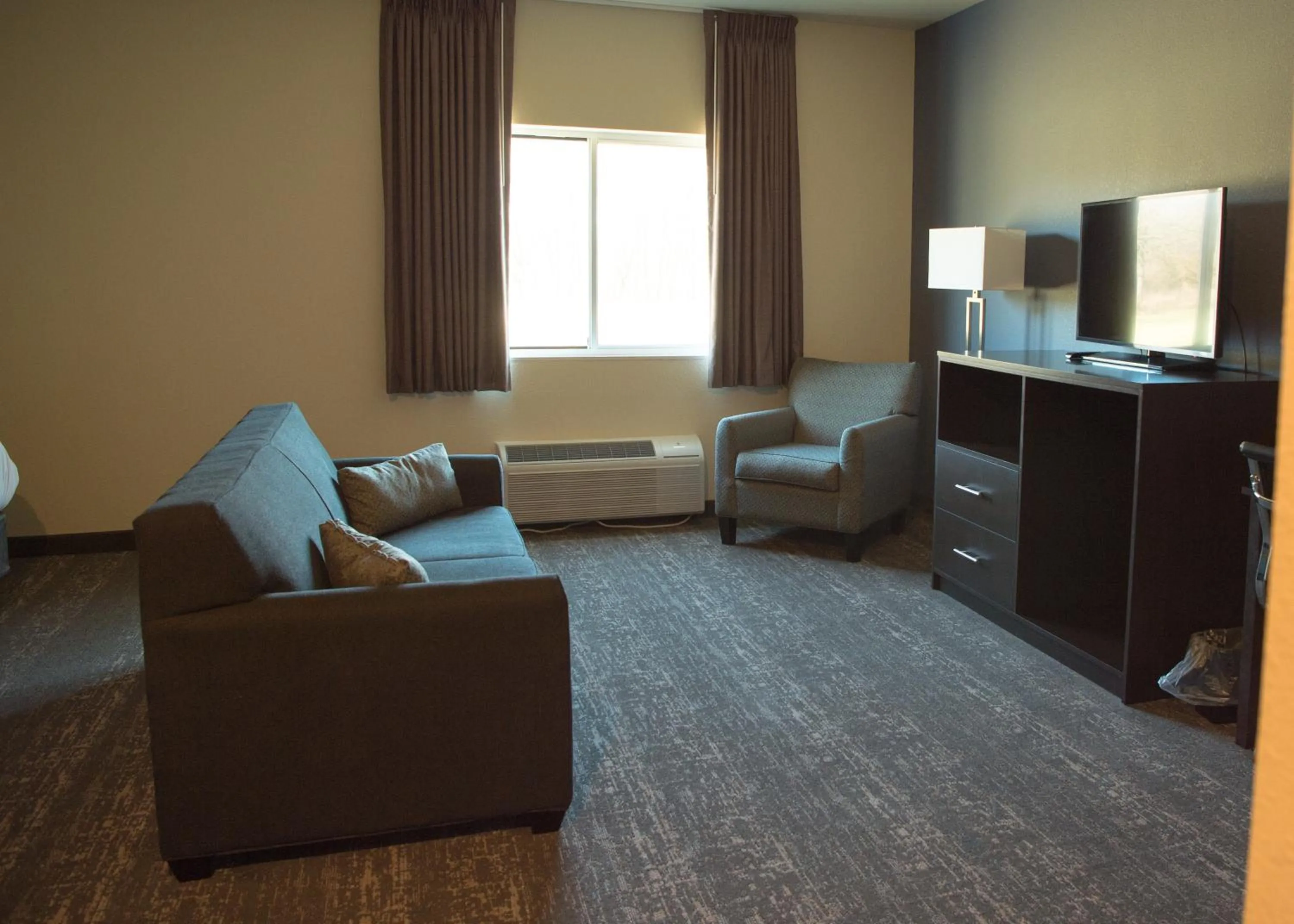 Seating area in Cobblestone Inn & Suites - Forest City