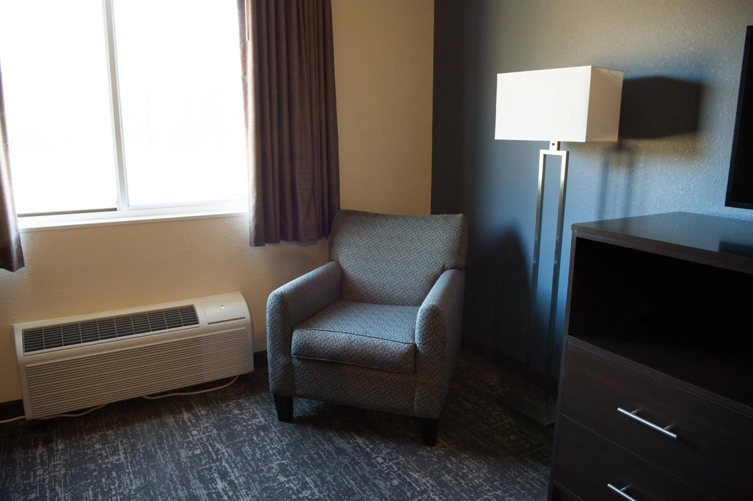 Seating area in Cobblestone Inn & Suites - Forest City