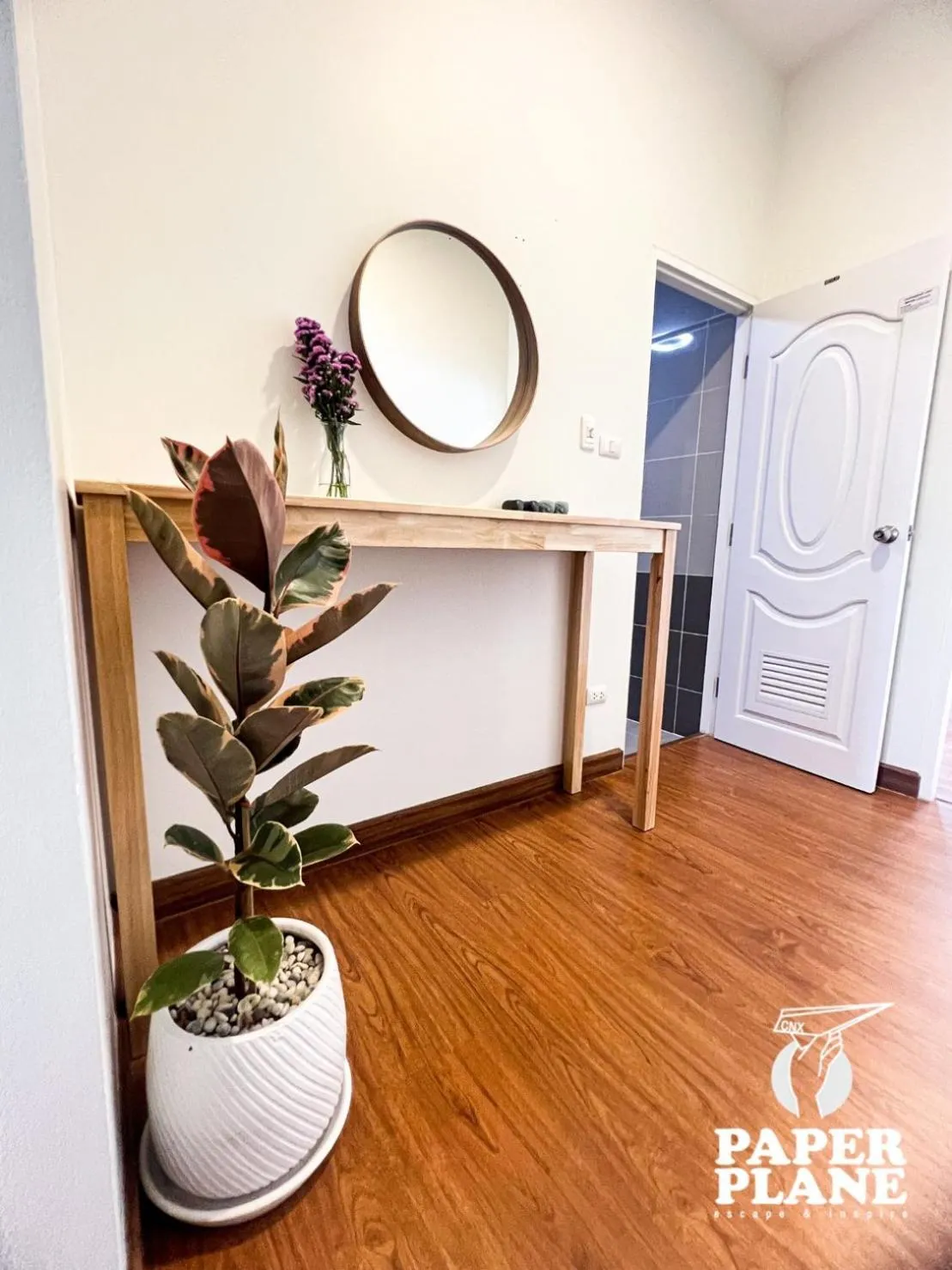 Decorative detail in PaperPlaneCNX @ Haiya - 3 Storey Flowery Loft