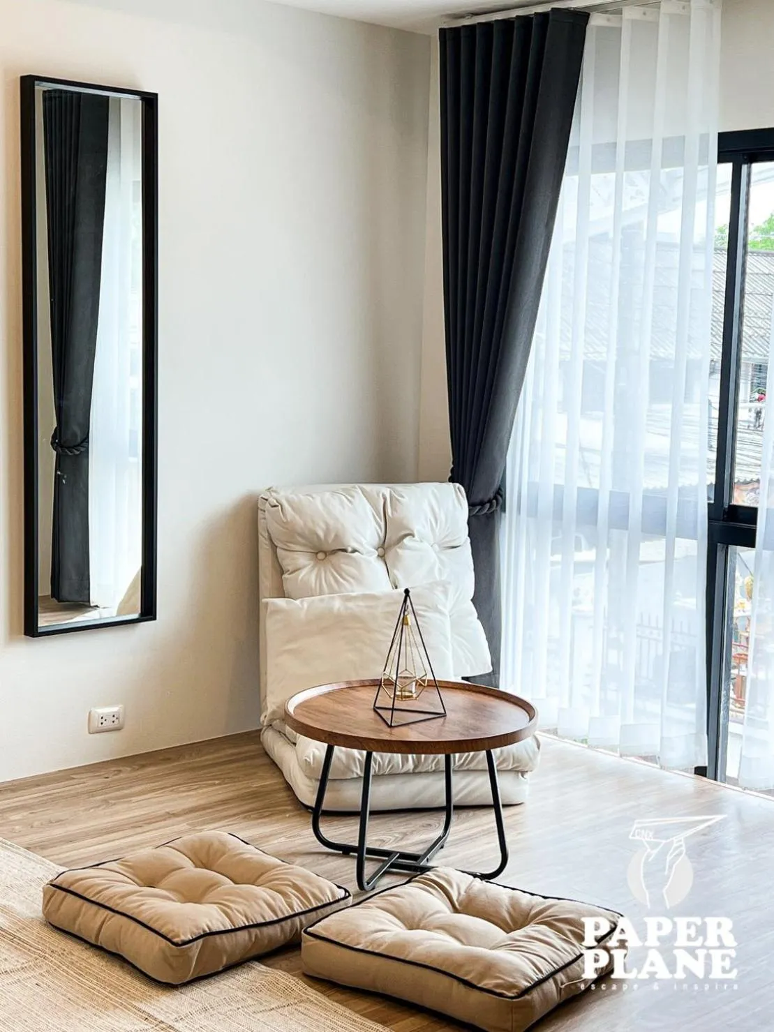 Decorative detail in PaperPlaneCNX @ Haiya - 3 Storey Flowery Loft