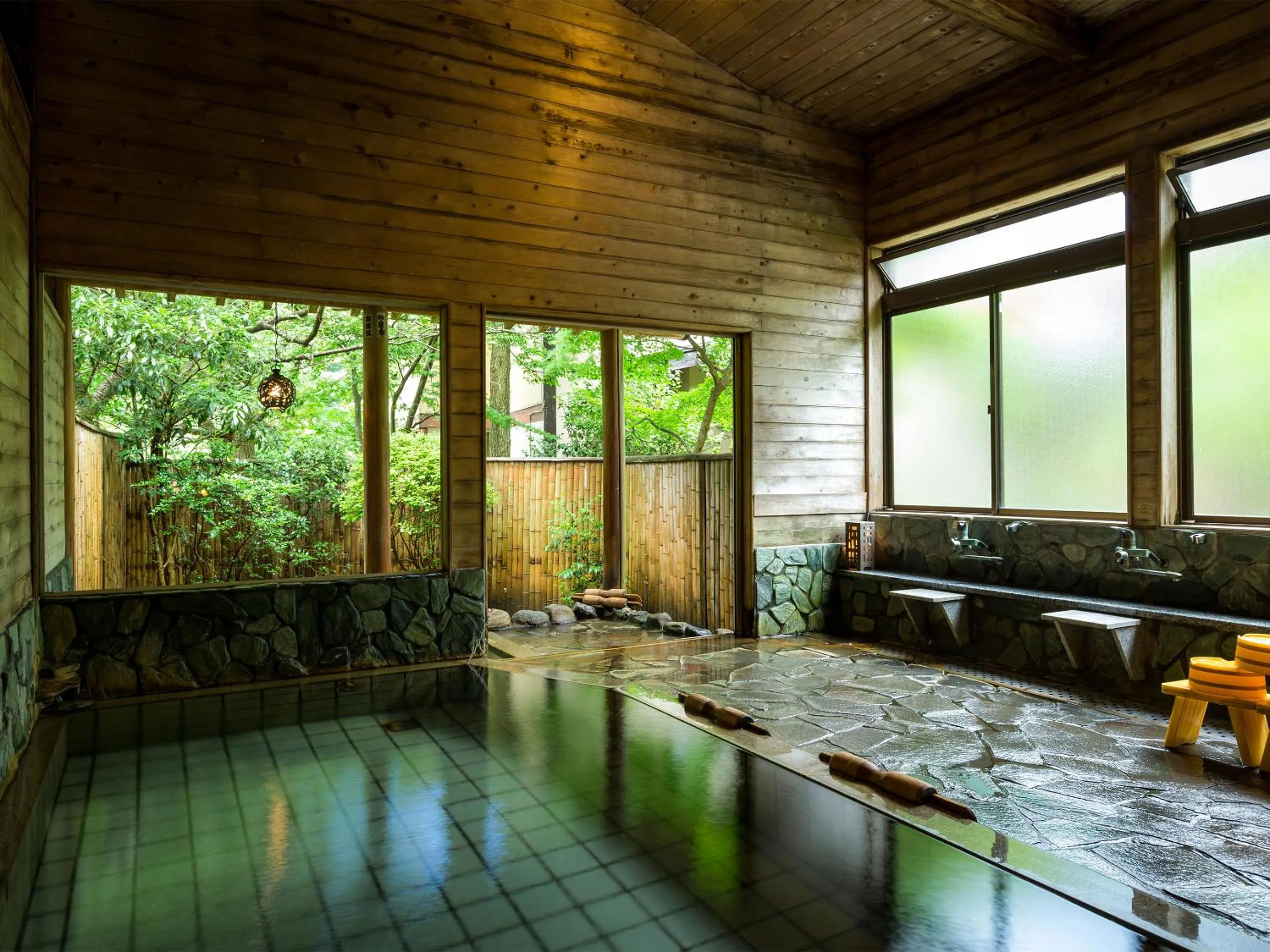 Open Air Bath in Takanosukan