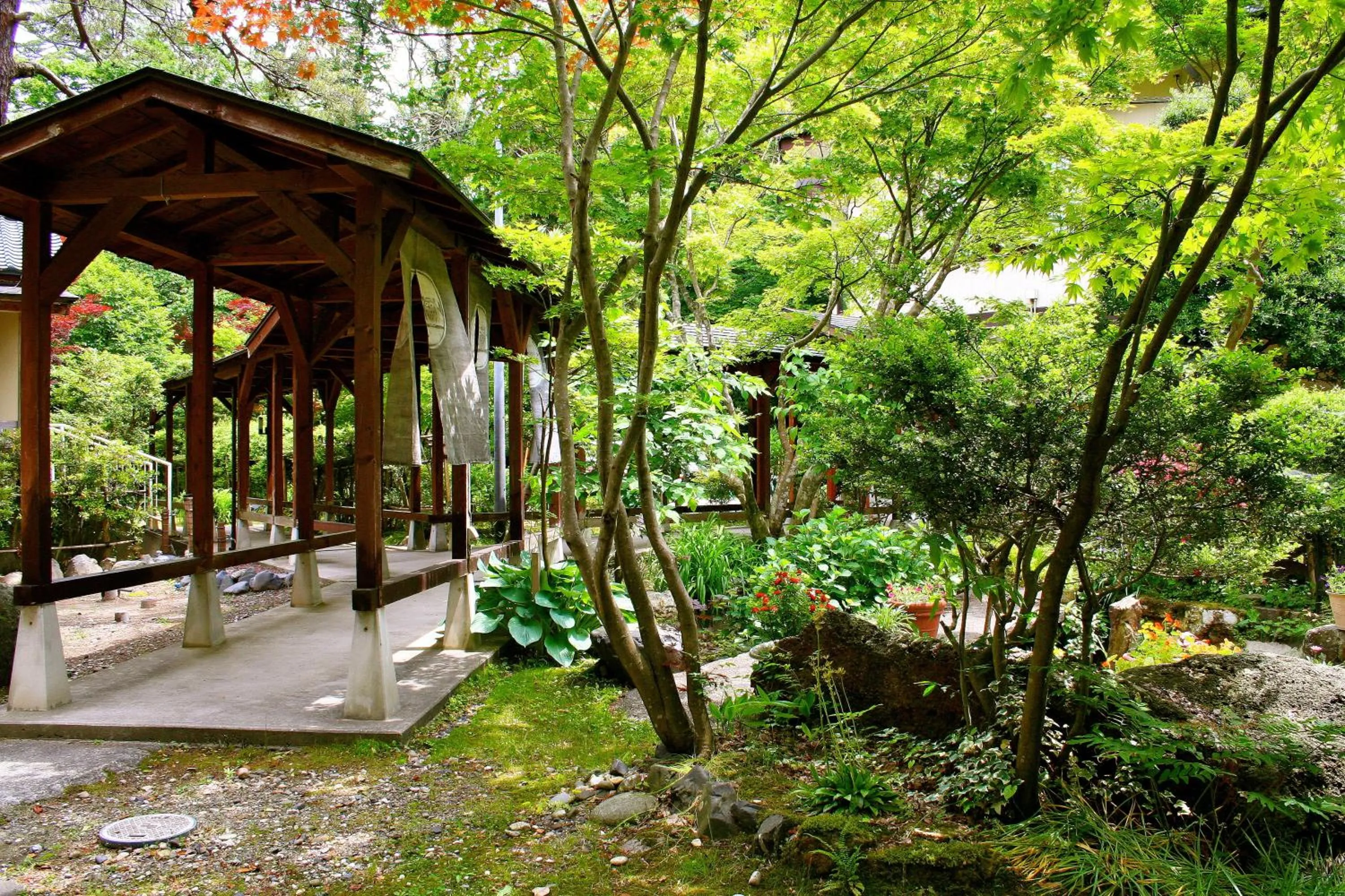 Decorative detail in Takanosukan