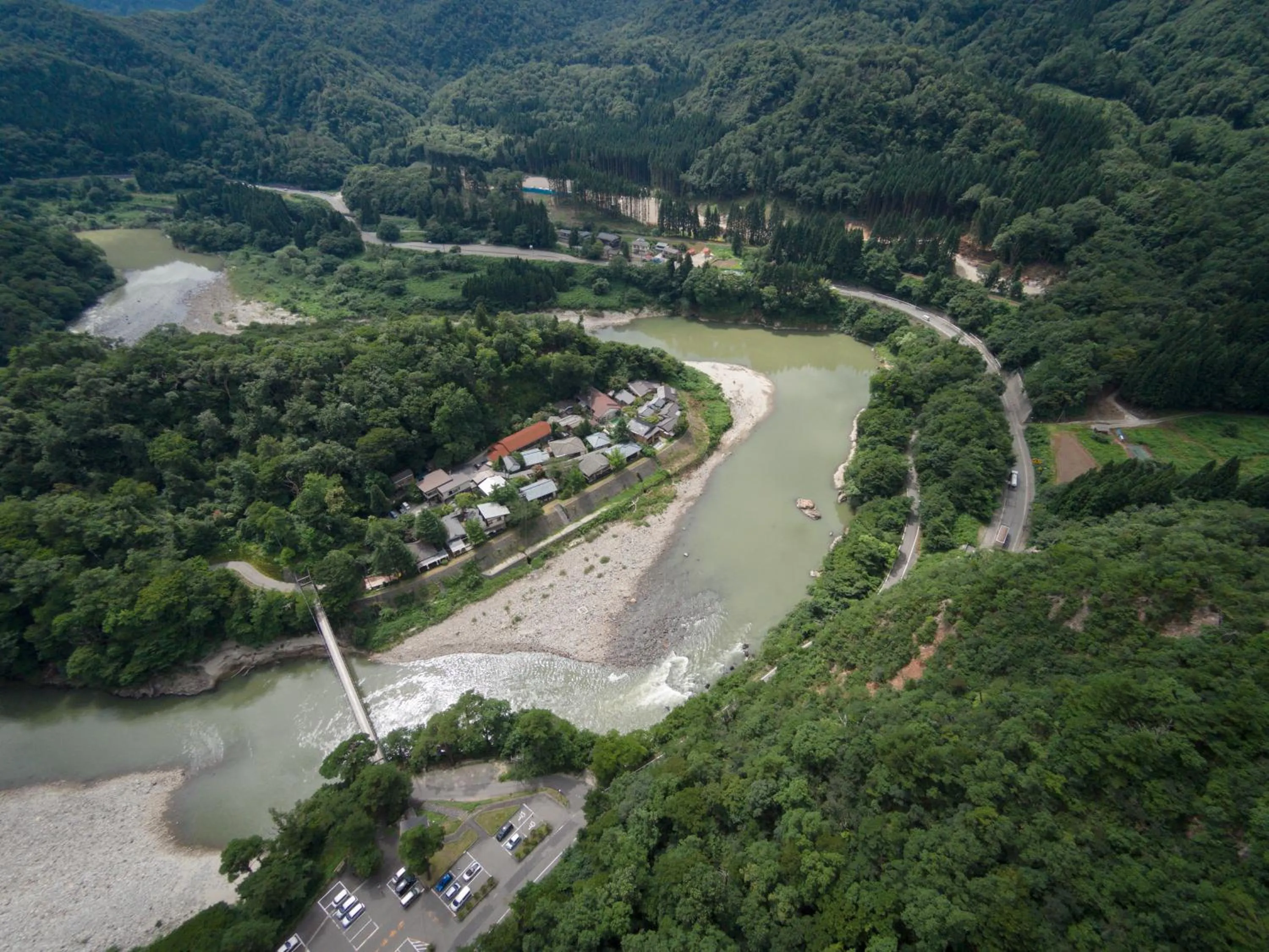 Natural landscape in Takanosukan