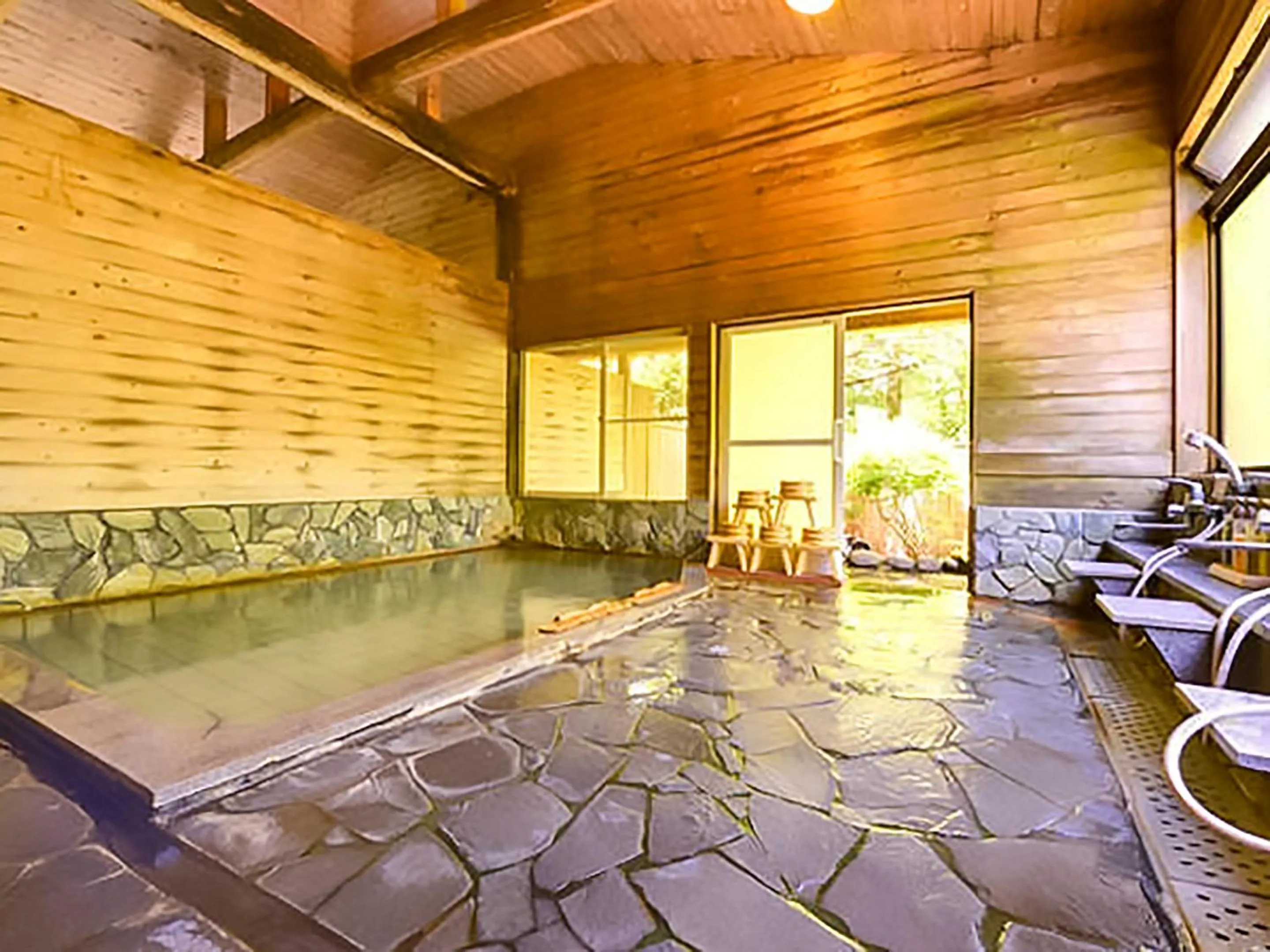 Hot Spring Bath in Takanosukan