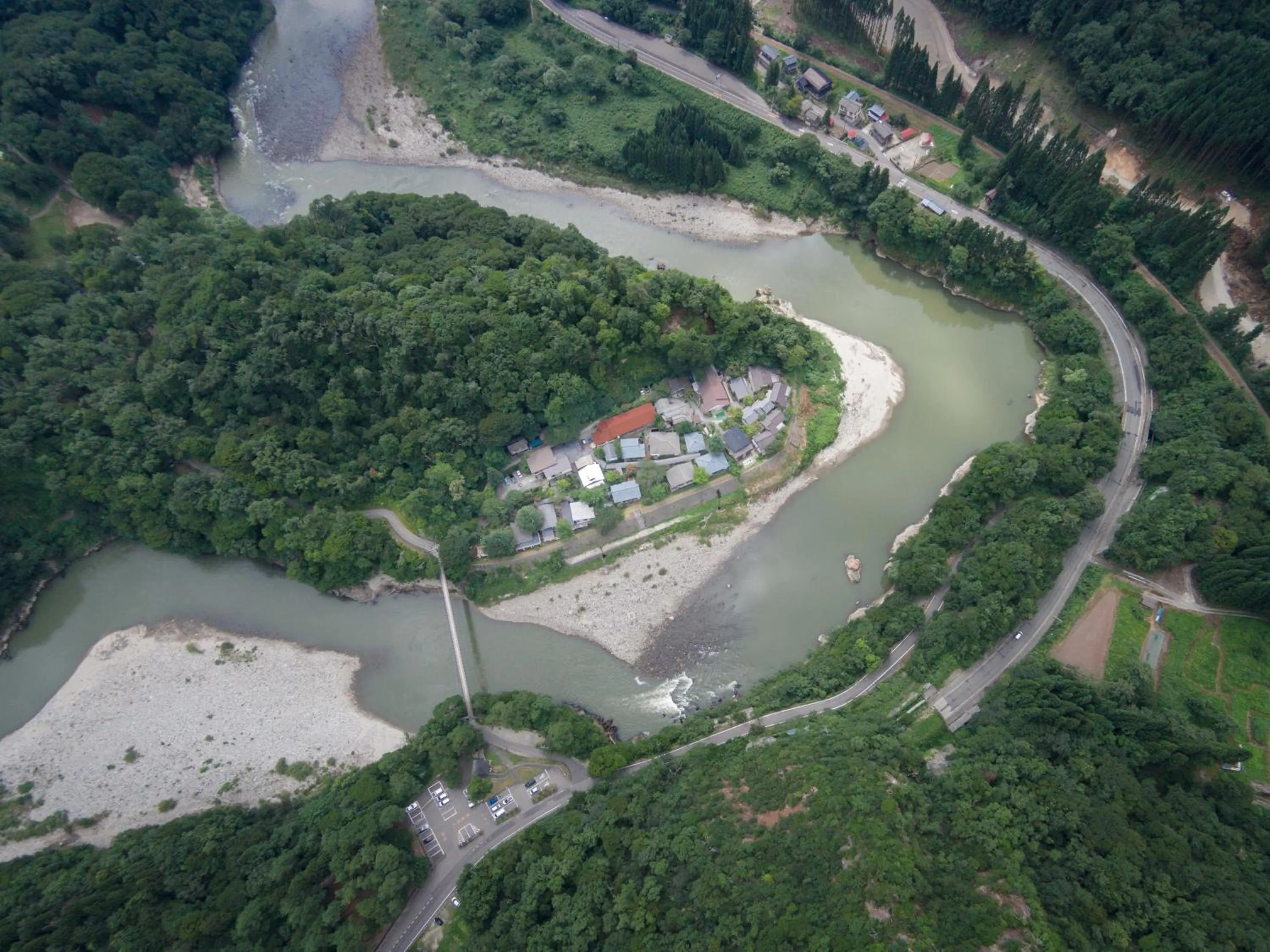 Natural landscape in Takanosukan