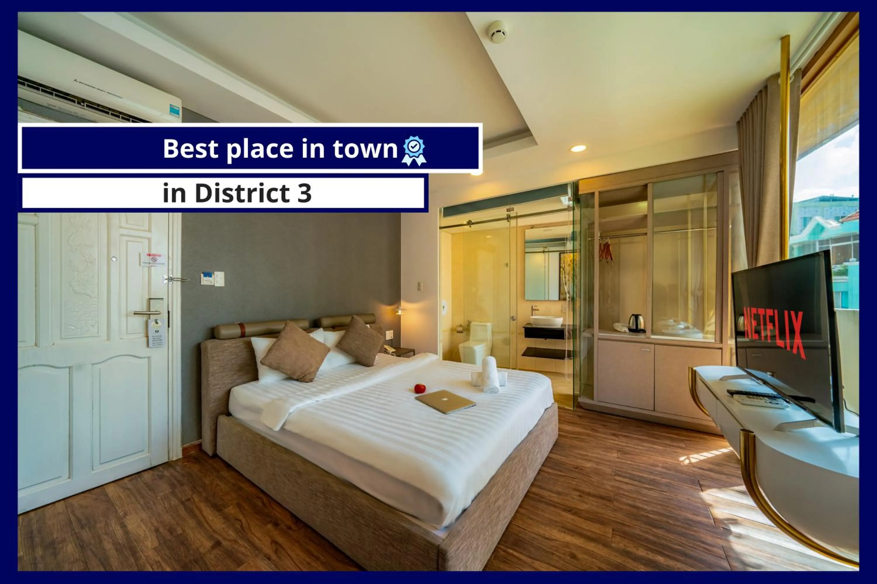 Bed in Cactusland Boutique Hotel