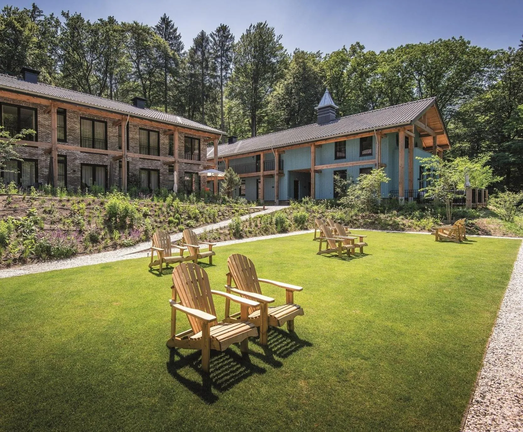 Garden in Boutique Hotel Beekhuizen