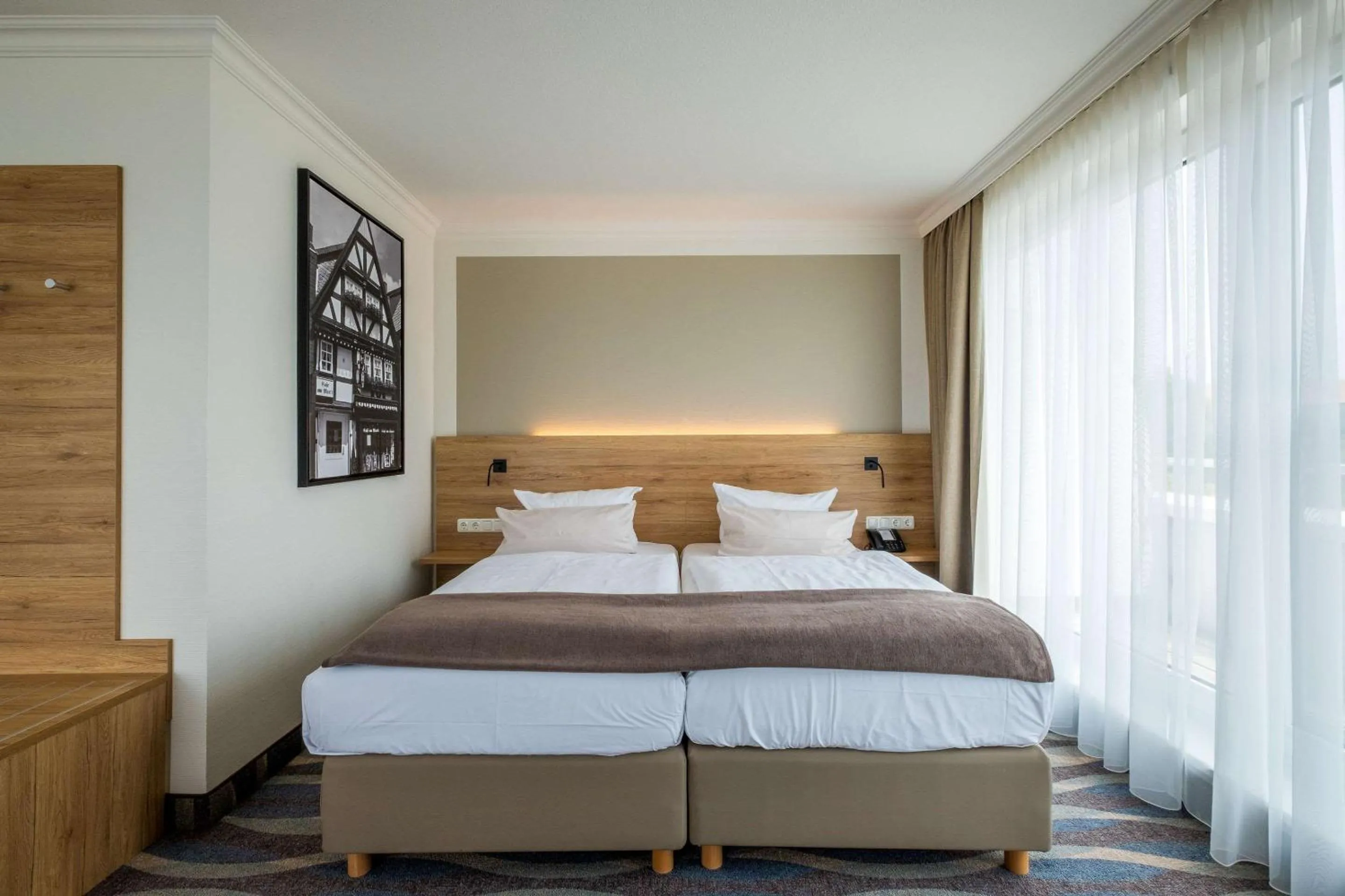 Photo of the whole room, Bed in Quality Hotel Lippstadt