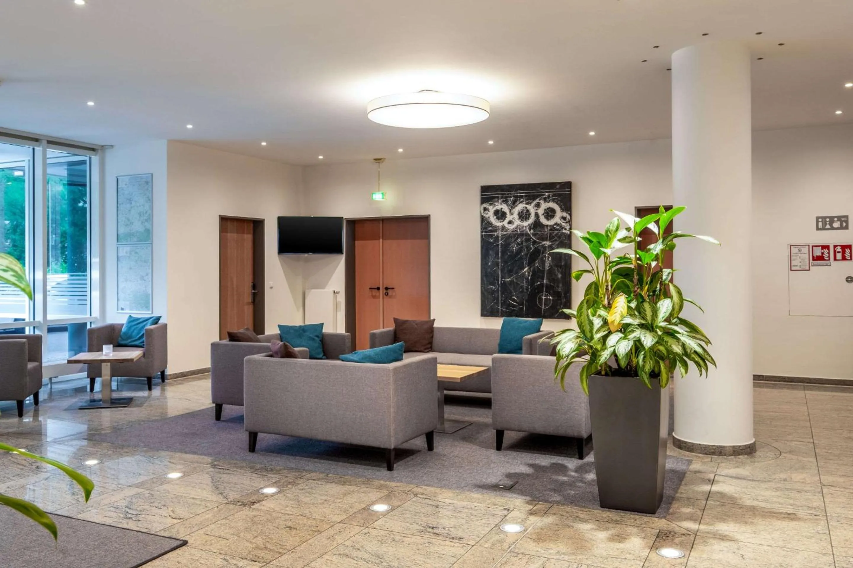 Lobby or reception in Quality Hotel Lippstadt