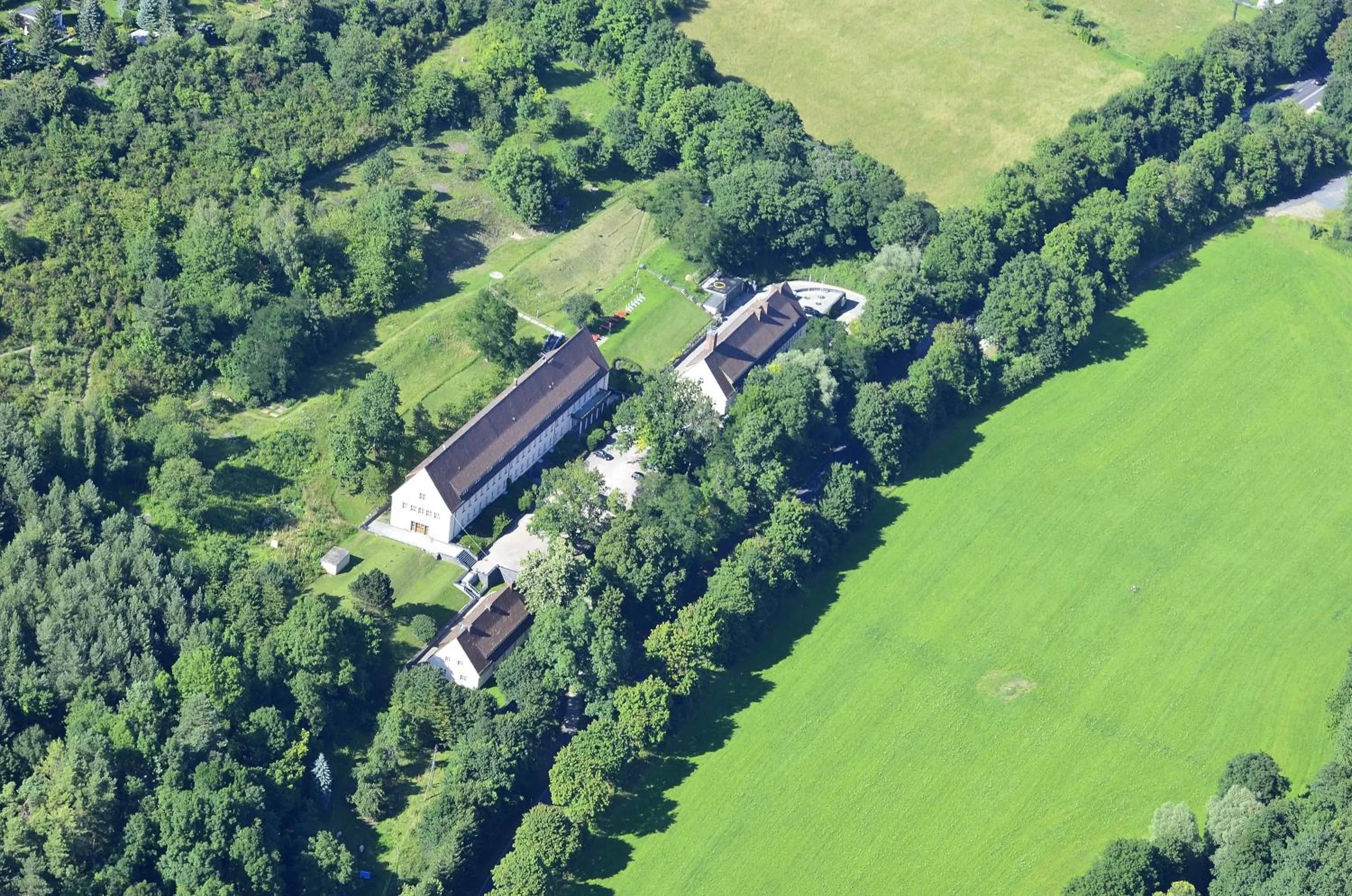 Bird's eye view in Land- und Golfhotel Alte Fliegerschule