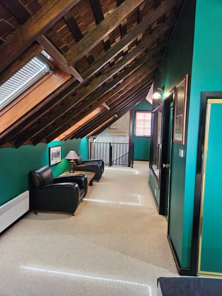 Seating area in The Camperdown Mill